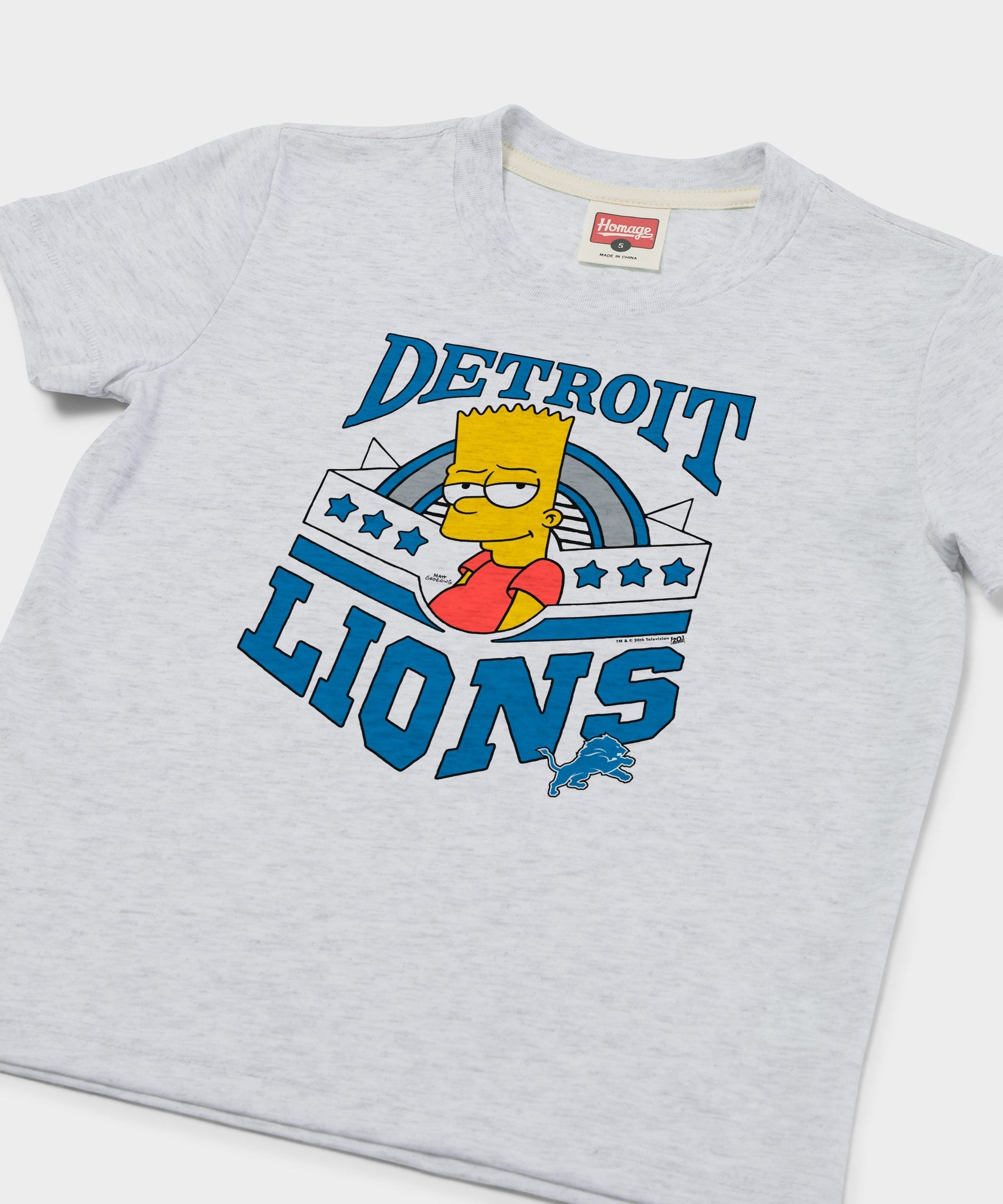 Youth The Simpsons Bart x Detroit Lions