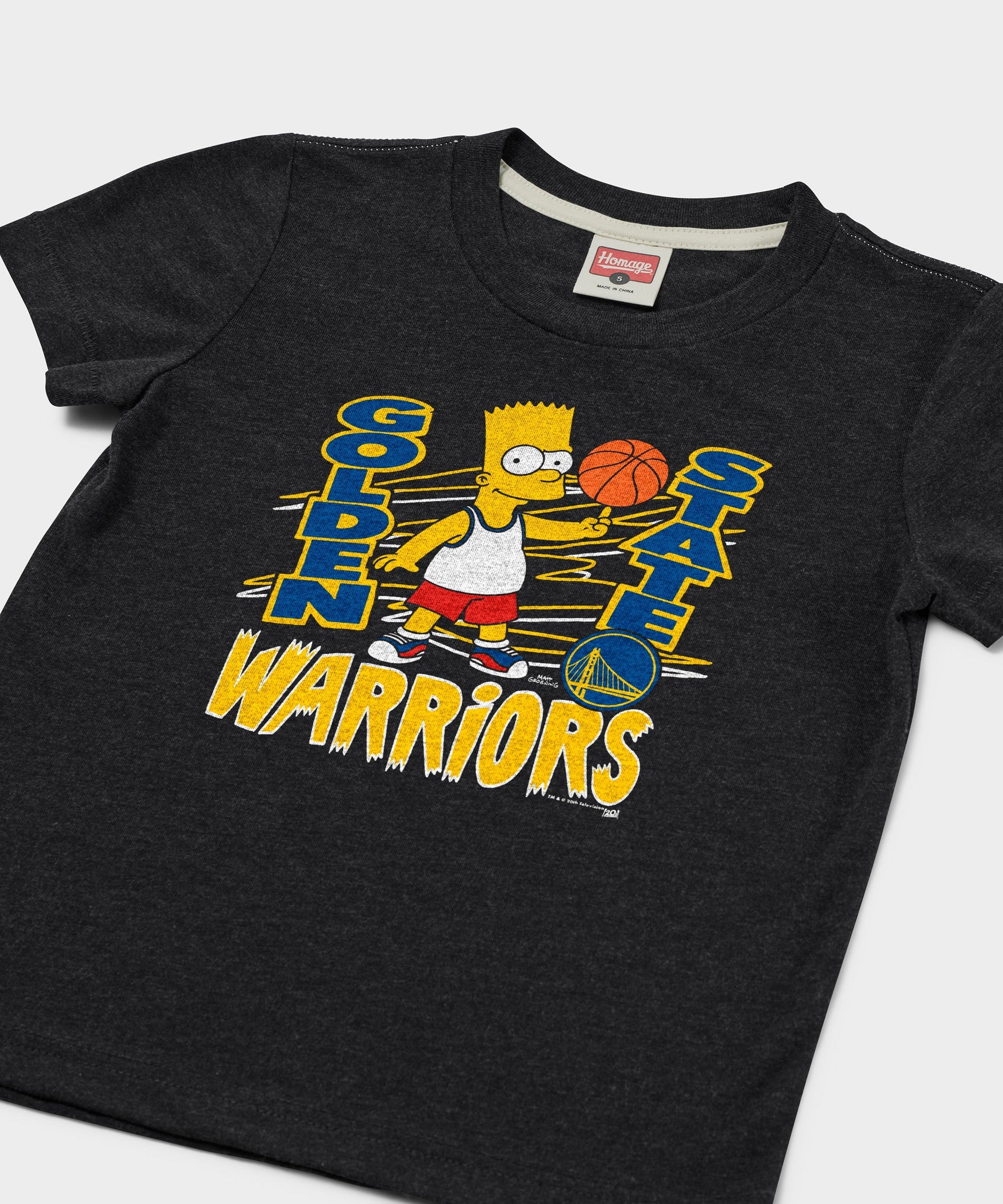 Youth The Simpsons Bart x Golden State Warriors
