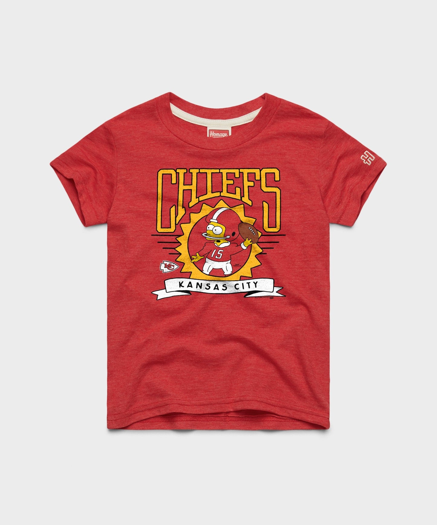 Youth The Simpsons Bart x Kansas City Chiefs