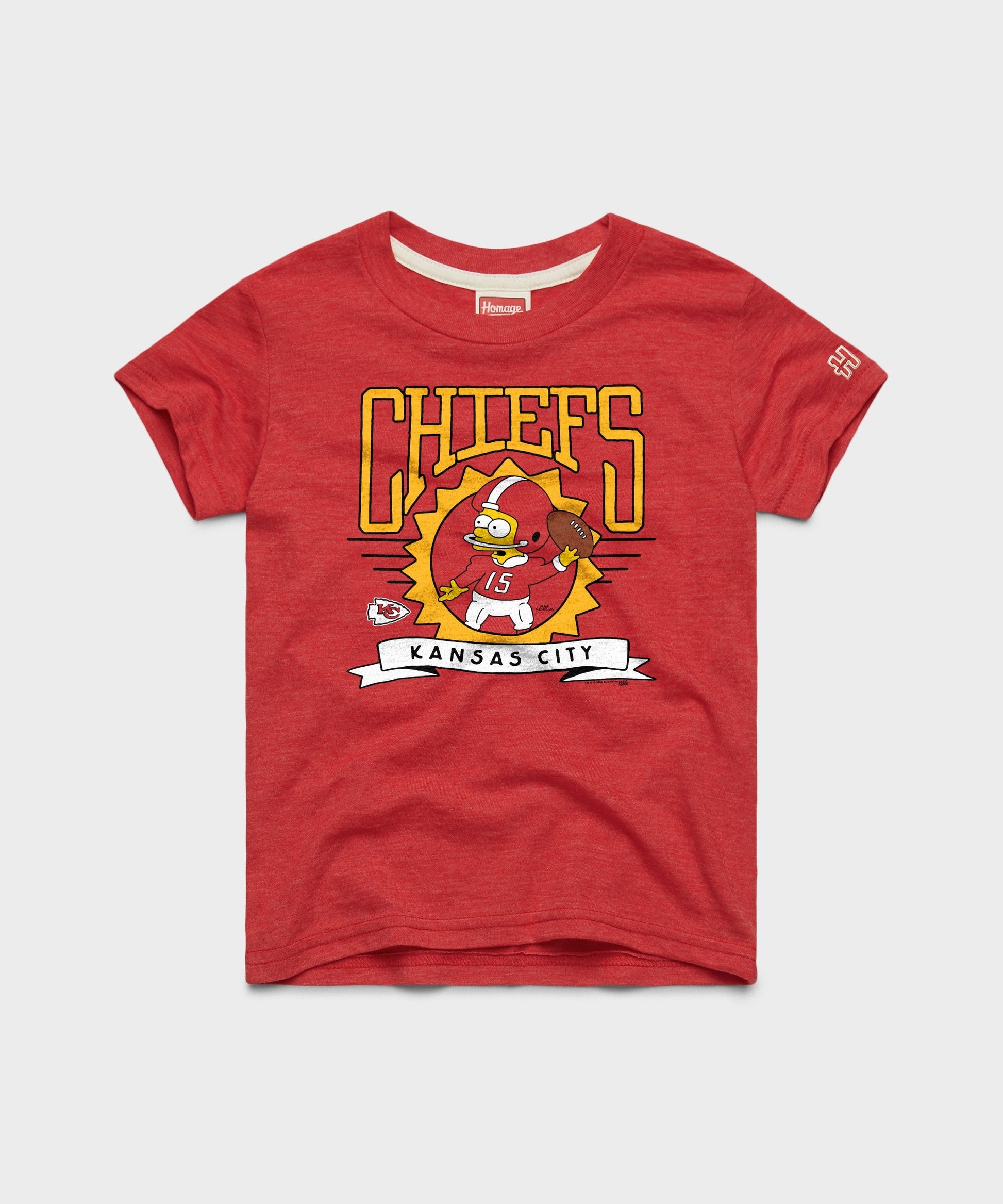 Youth The Simpsons Bart x Kansas City Chiefs