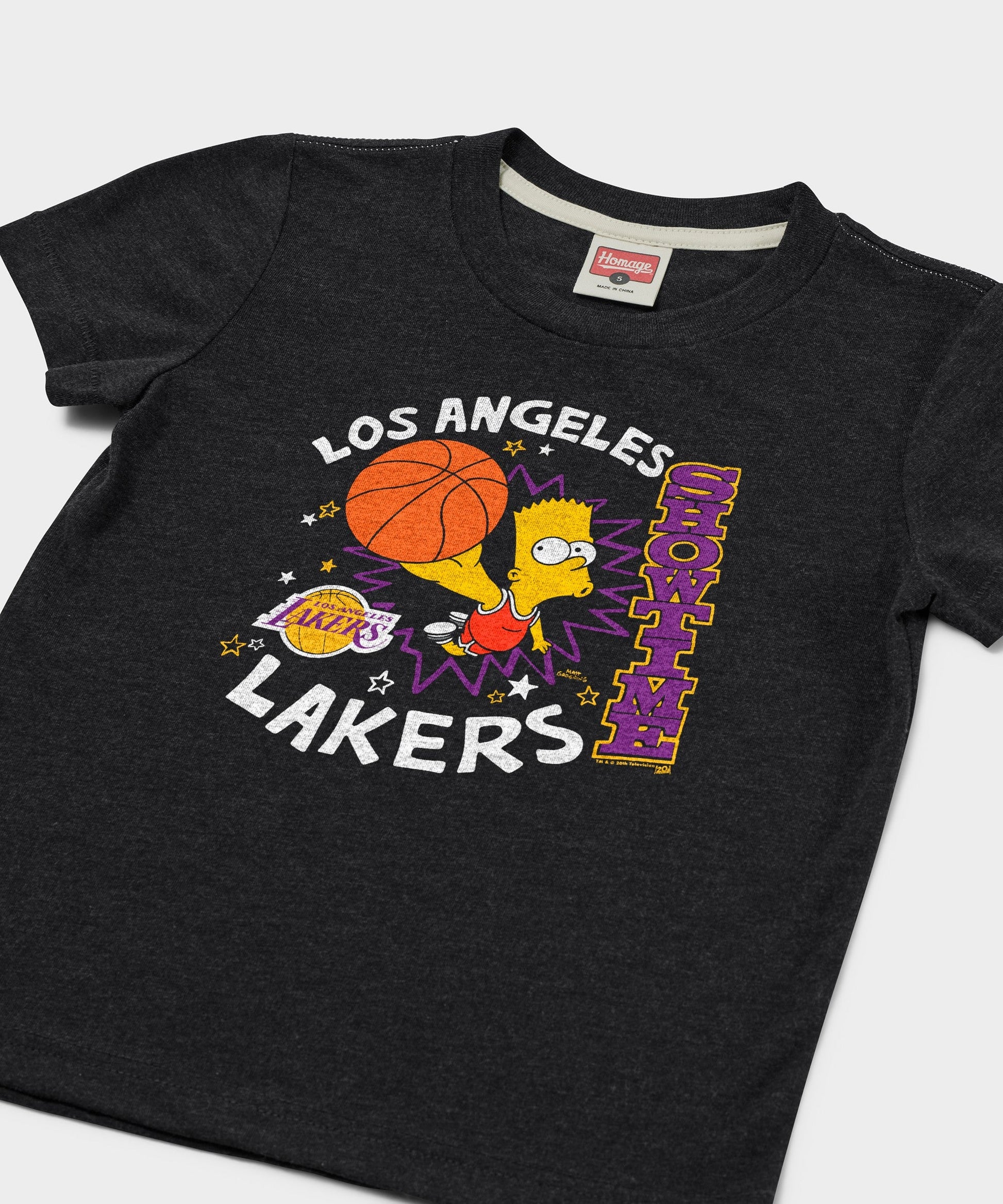 Youth The Simpsons Bart x Los Angeles Lakers