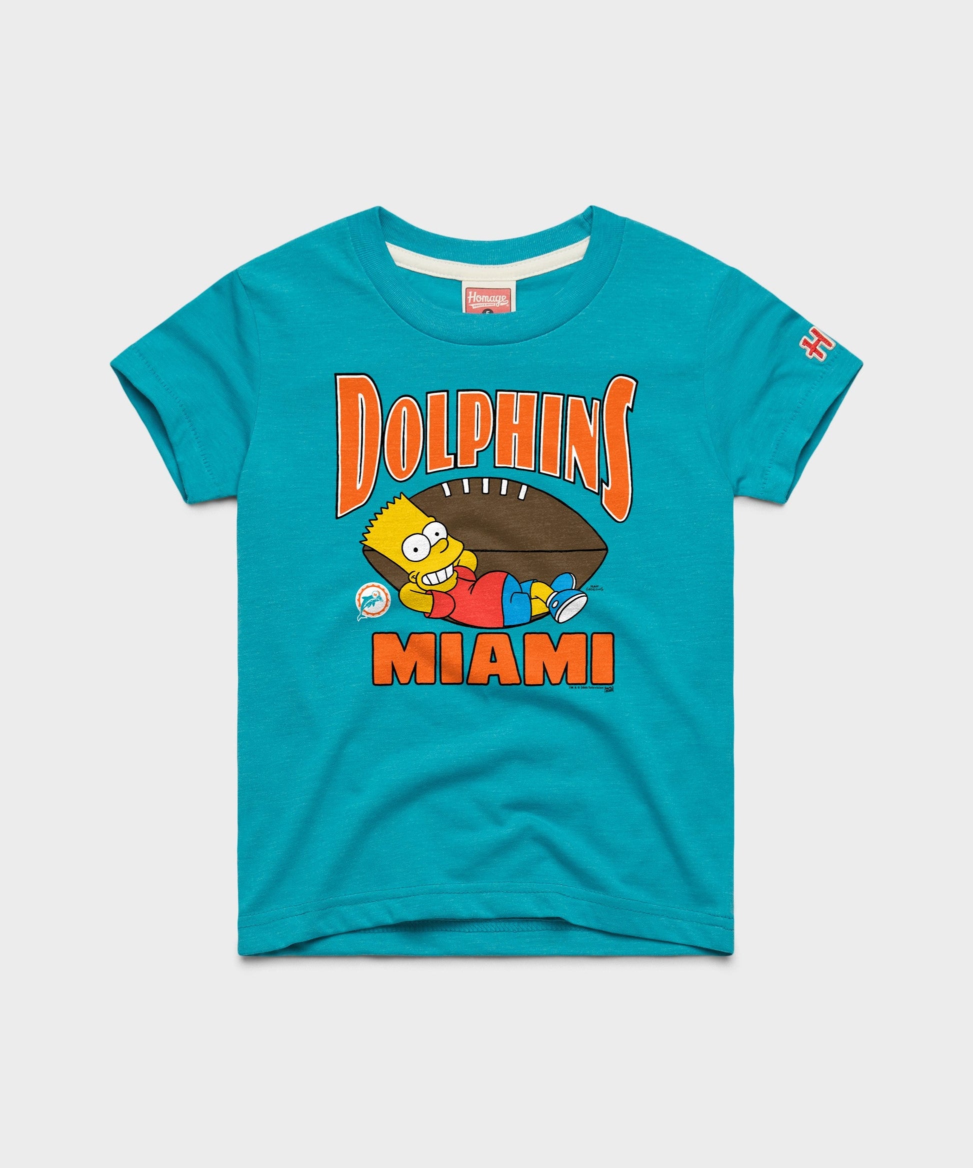 Youth The Simpsons Bart x Miami Dolphins