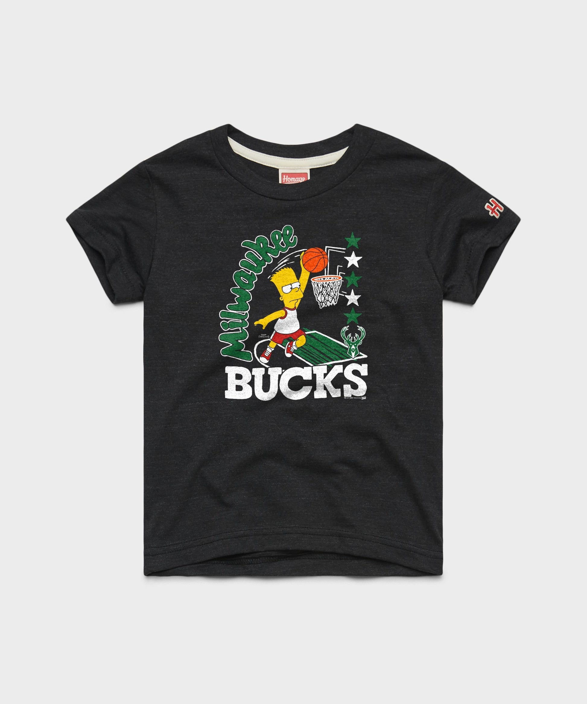 Youth The Simpsons Bart x Milwaukee Bucks
