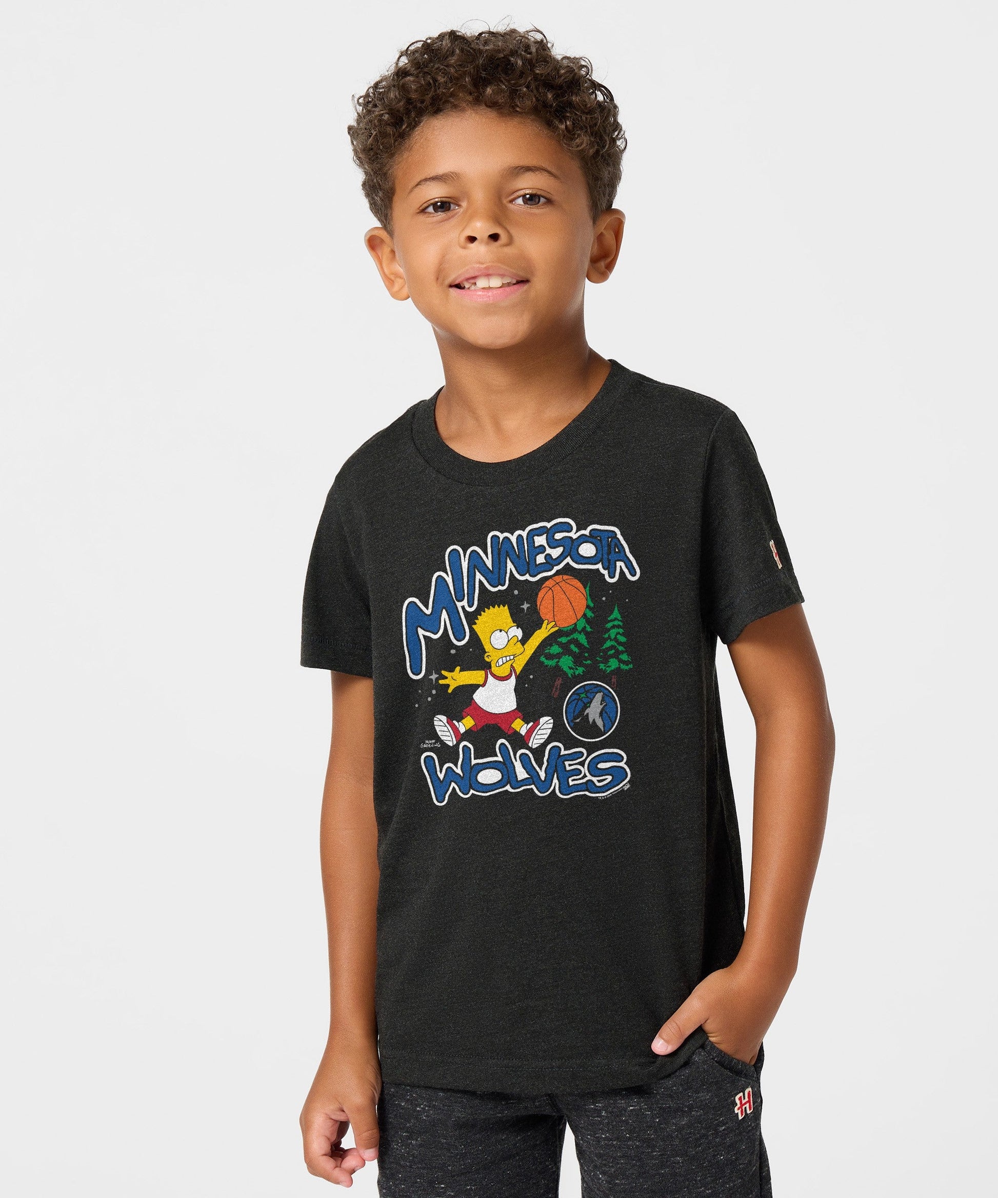 Youth The Simpsons Bart x Minnesota Timberwolves