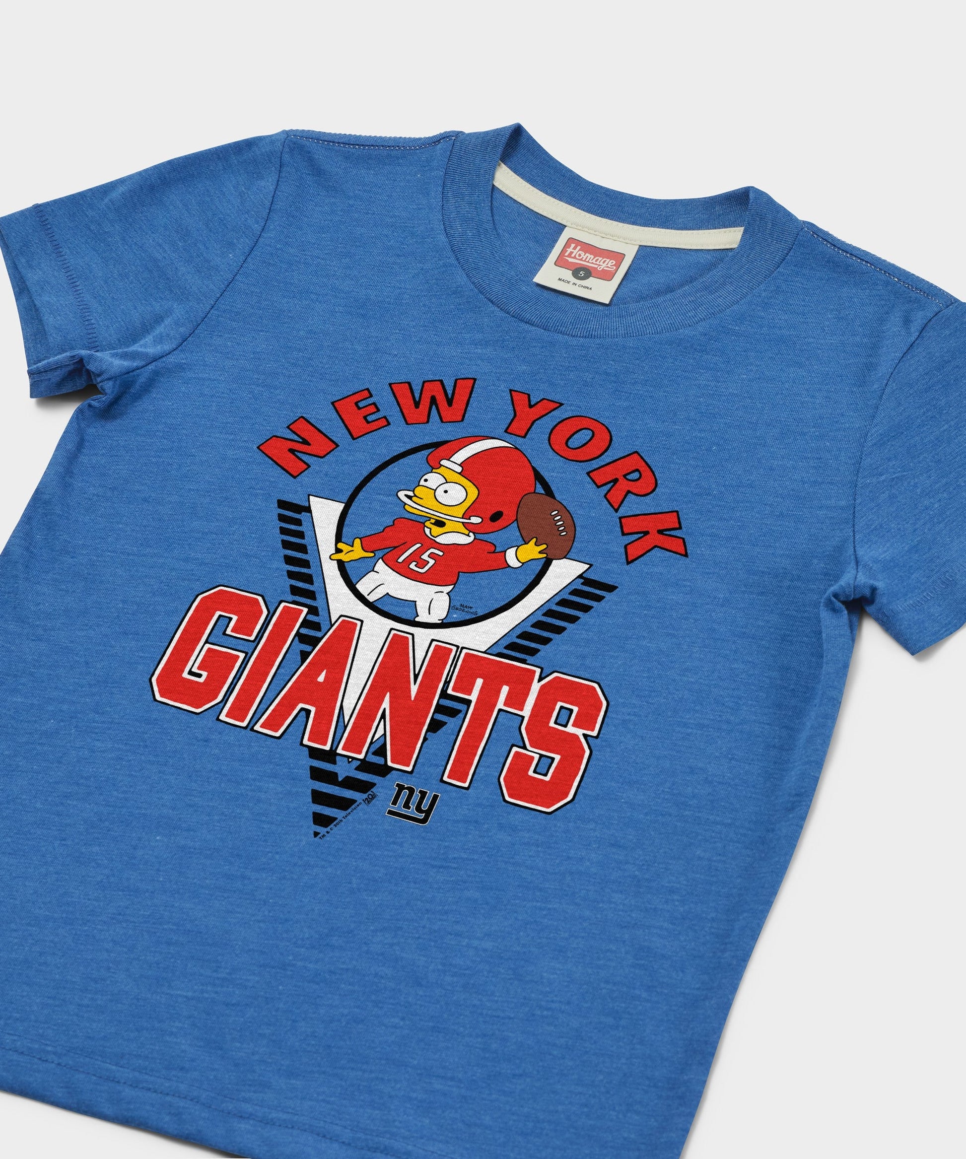 Youth The Simpsons Bart x New York Giants
