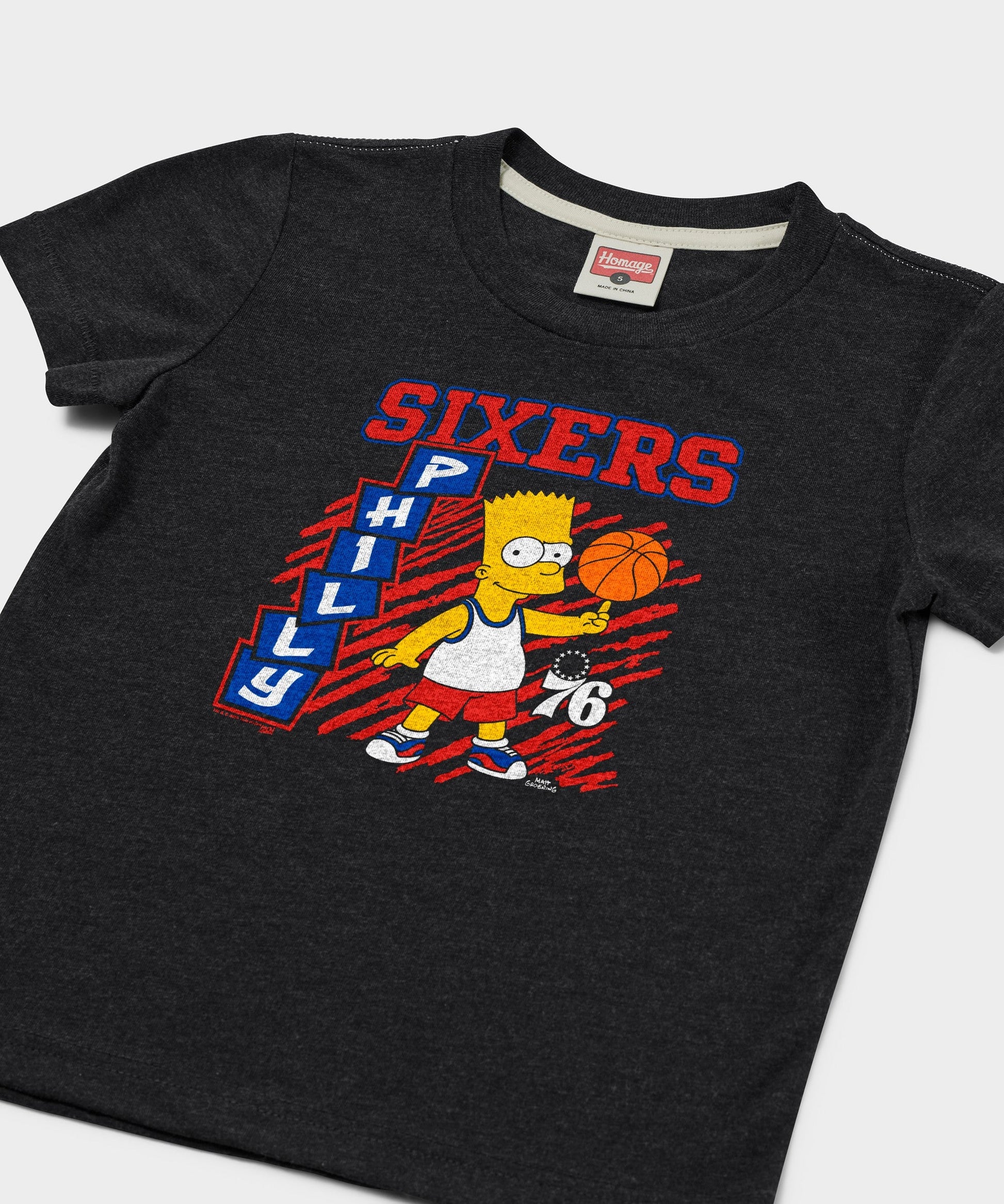 Youth The Simpsons Bart x Philadelphia 76ers