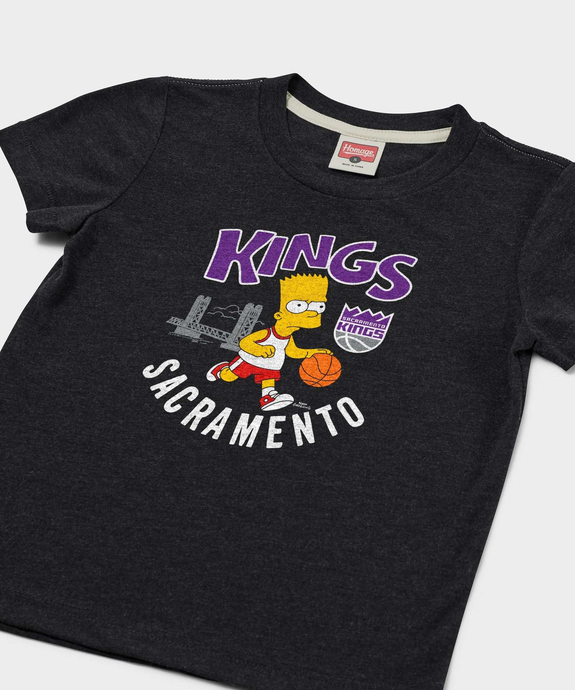 Youth The Simpsons Bart x Sacramento Kings