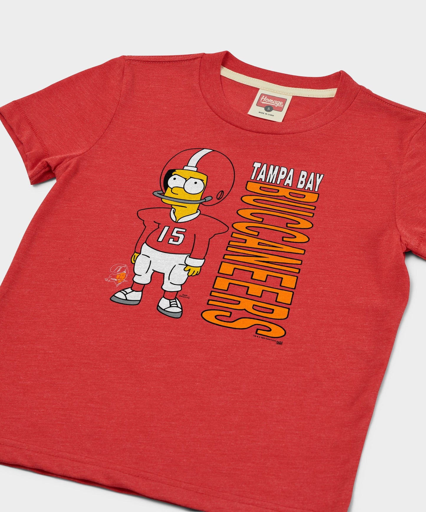 Youth The Simpsons Bart x Tampa Bay Buccaneers