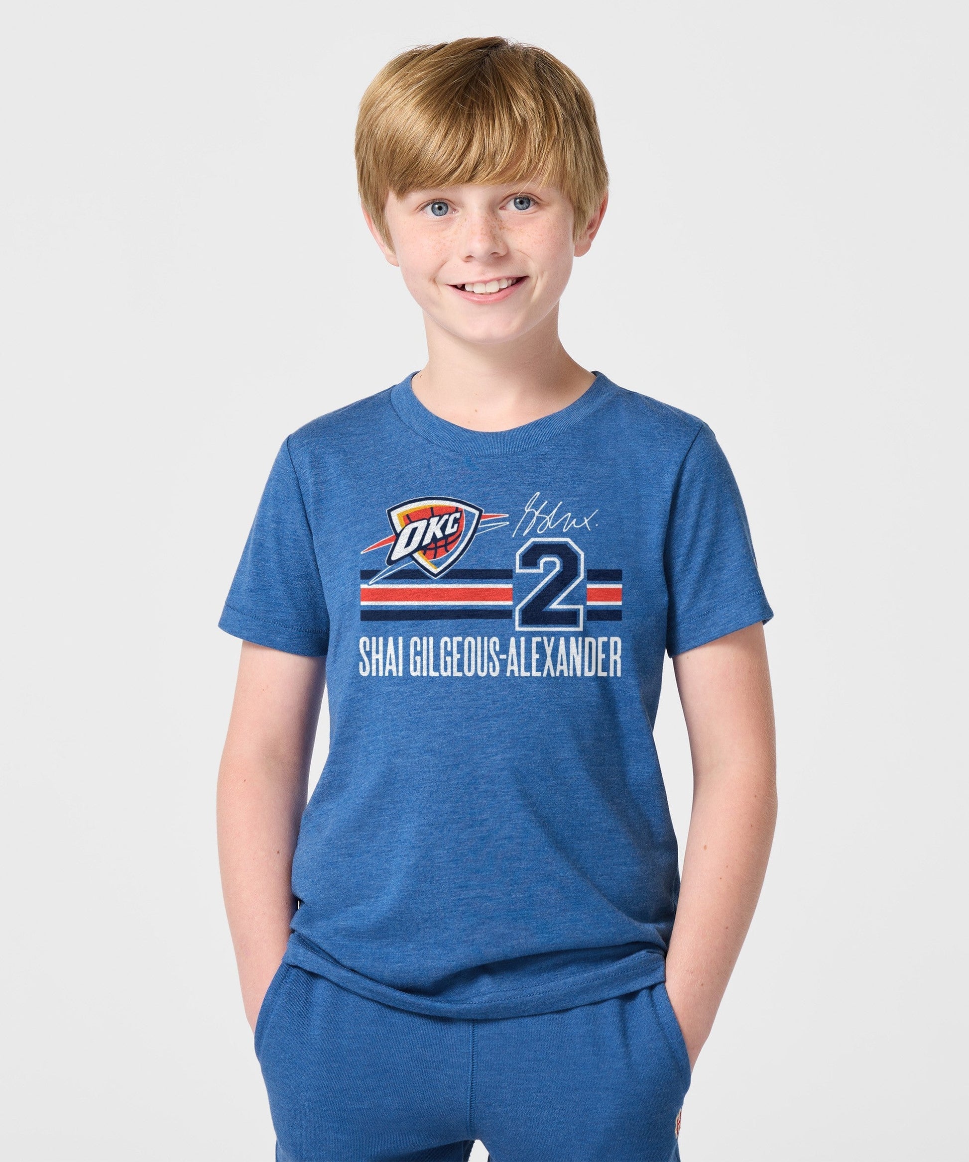 Youth Thunder Shai Gilgeous-Alexander Signature Jersey
