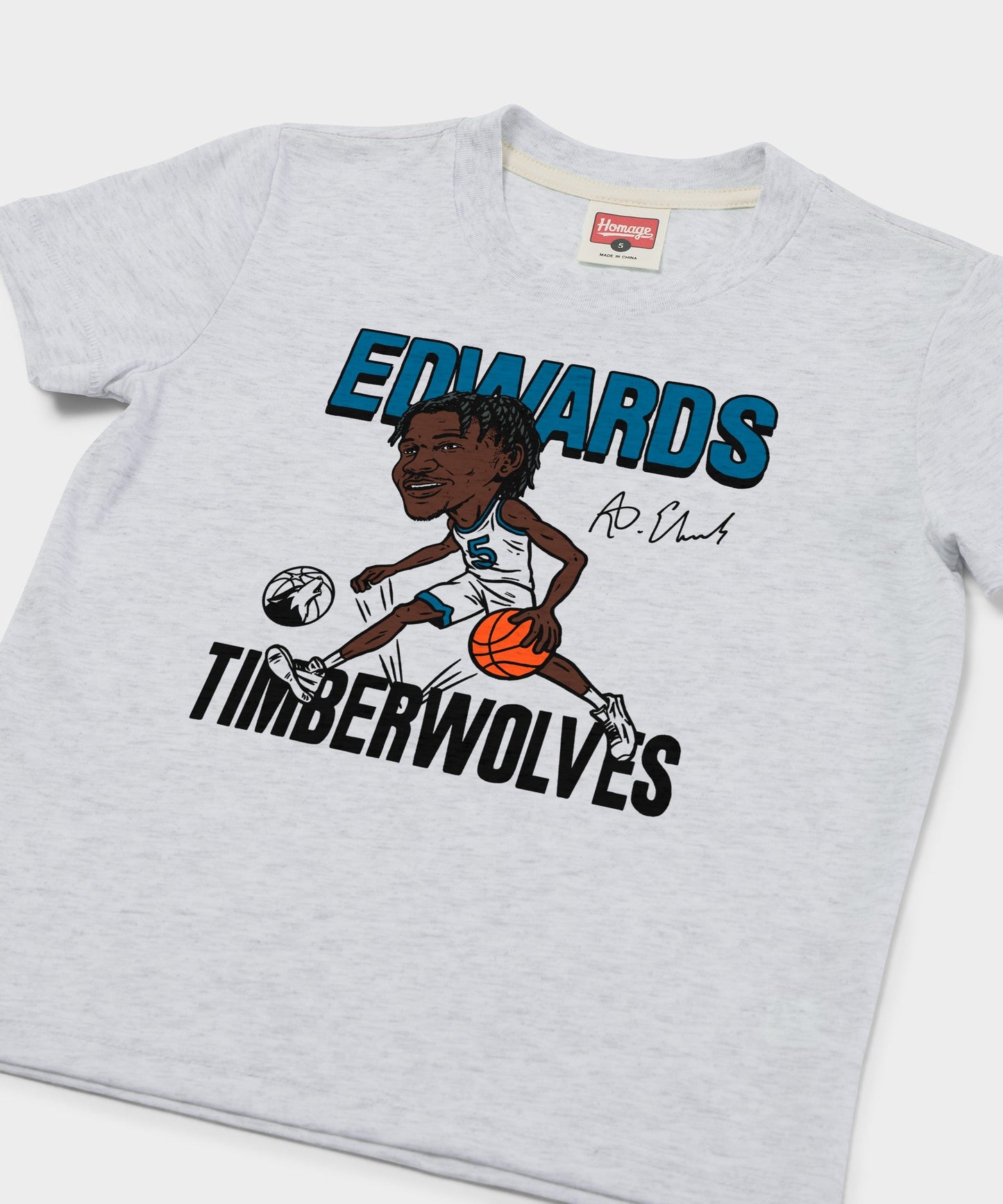 Youth Timberwolves Anthony Edwards Signature