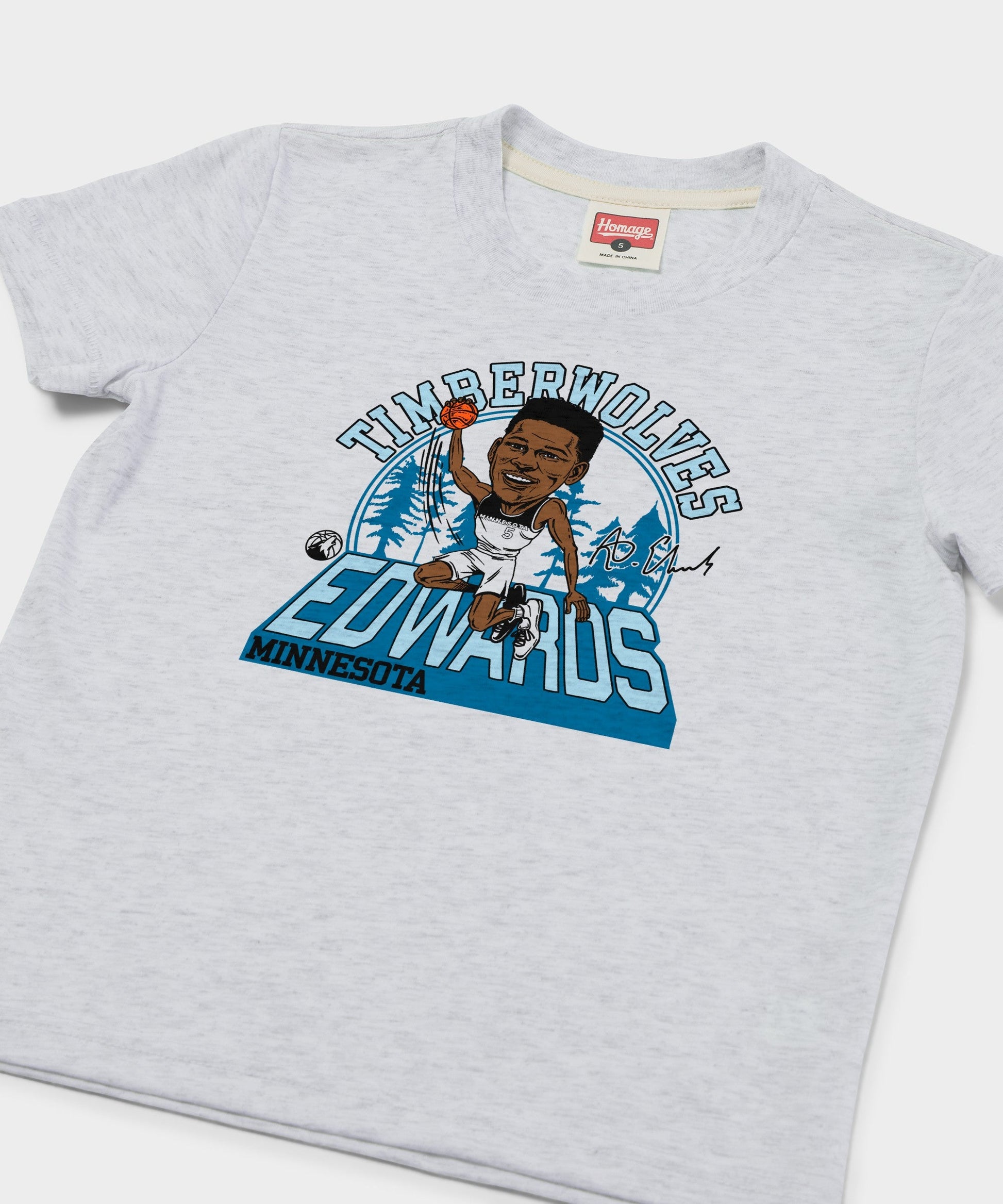 Youth Timberwolves Anthony Edwards Signature City Edition 2024