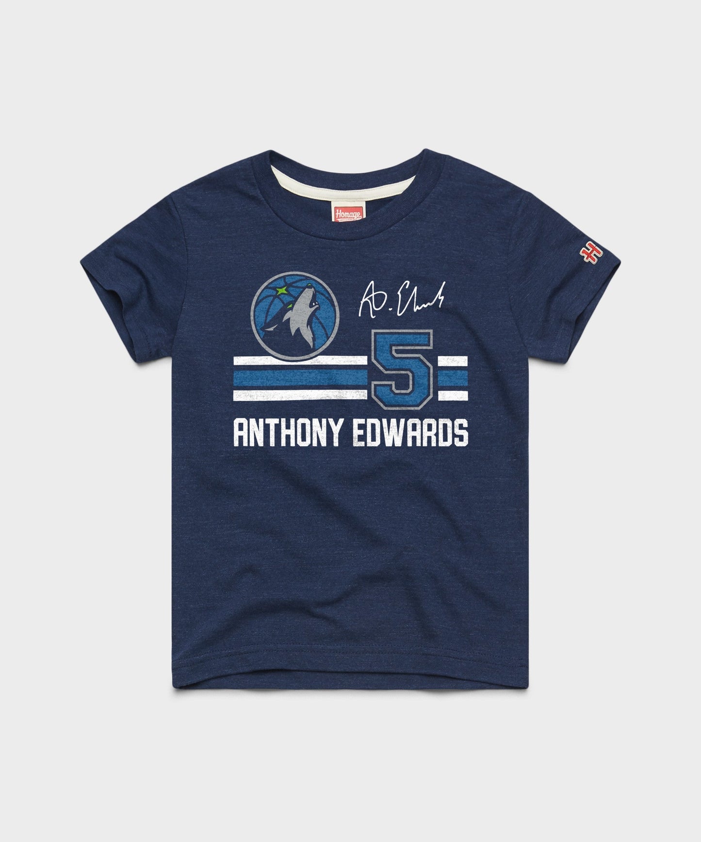 Youth Timberwolves Anthony Edwards Signature Jersey