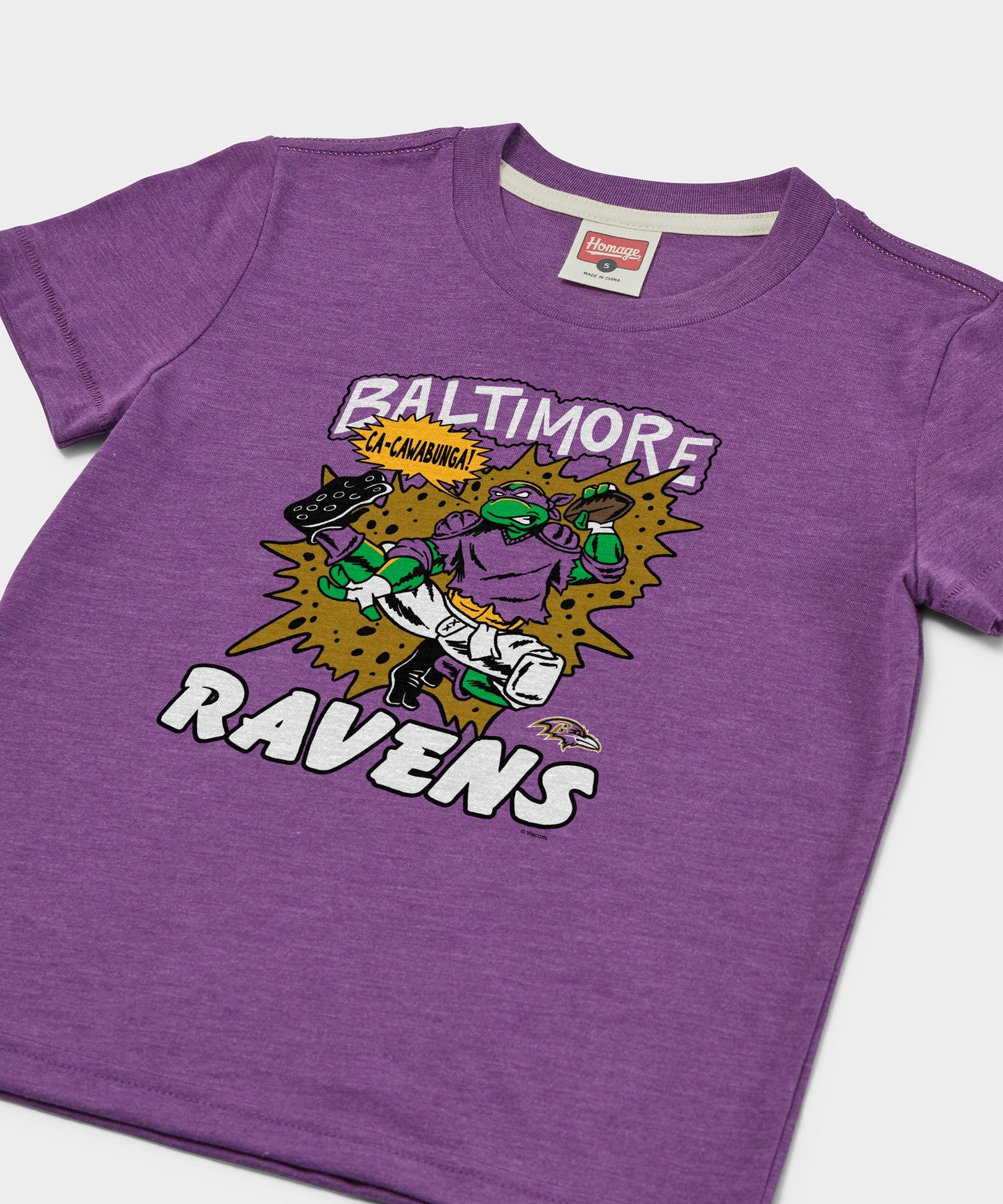 Youth TMNT Donatello x Baltimore Ravens