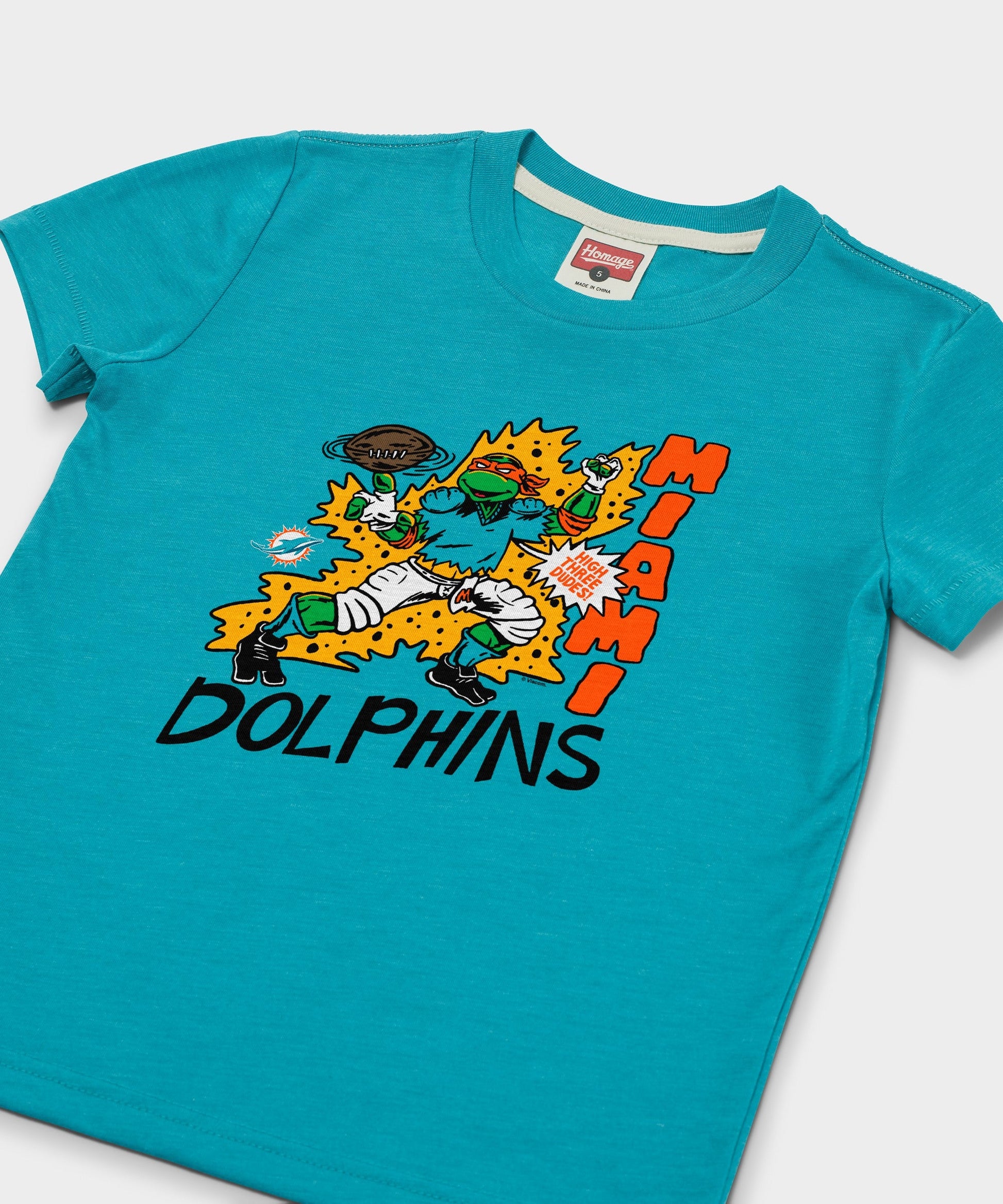 Youth TMNT Michelangelo x Miami Dolphins