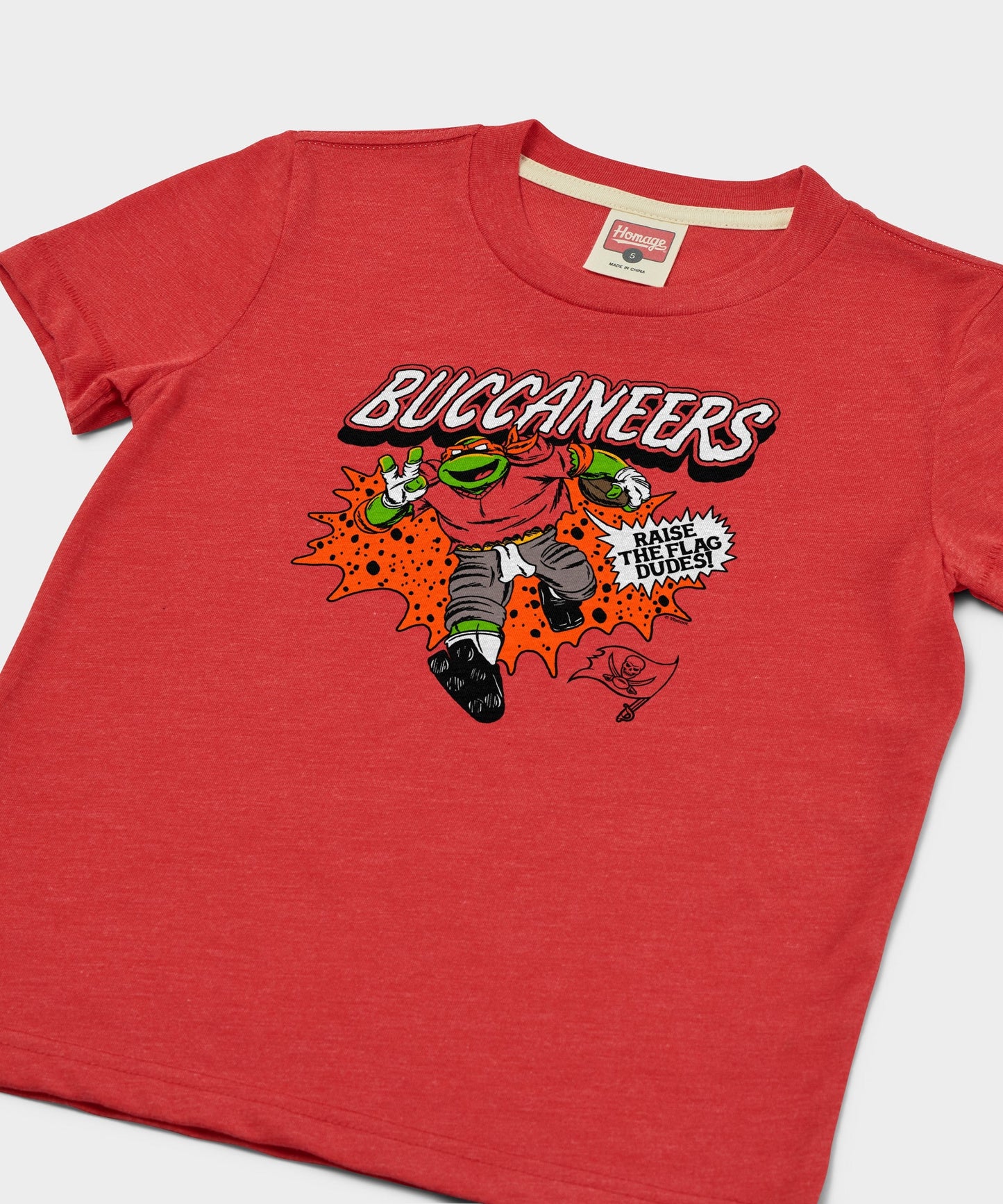 Youth TMNT Michelangelo x Tampa Bay Buccaneers