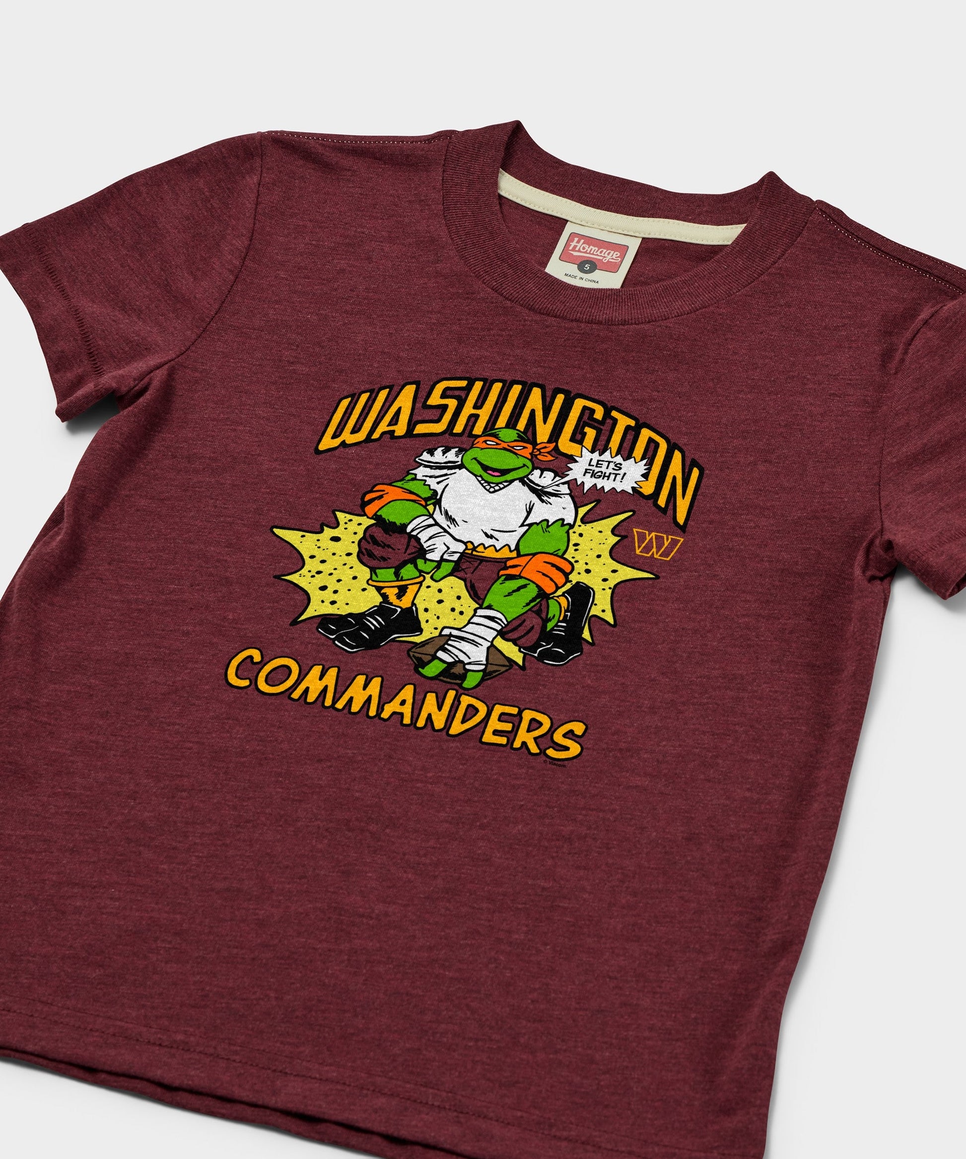 Youth TMNT Michelangelo x Washington Commanders