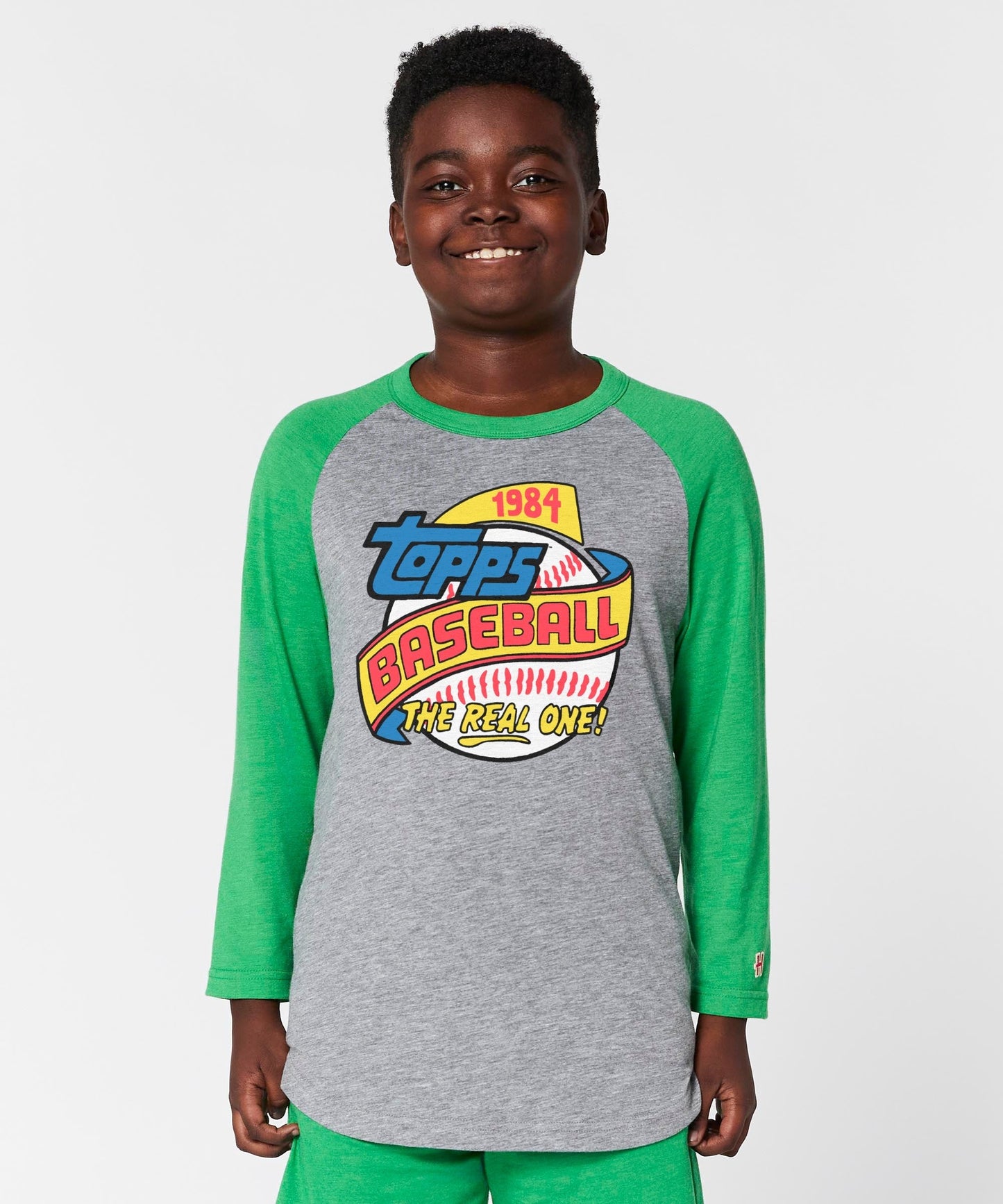 Youth Topps Baseball 1984 Raglan