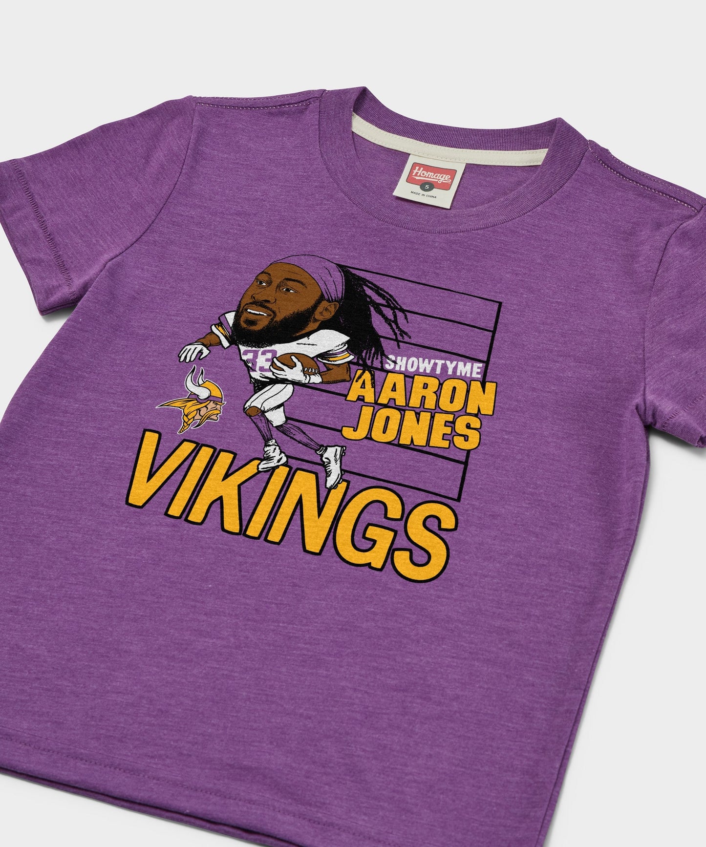 Youth Vikings Showtyme Aaron Jones