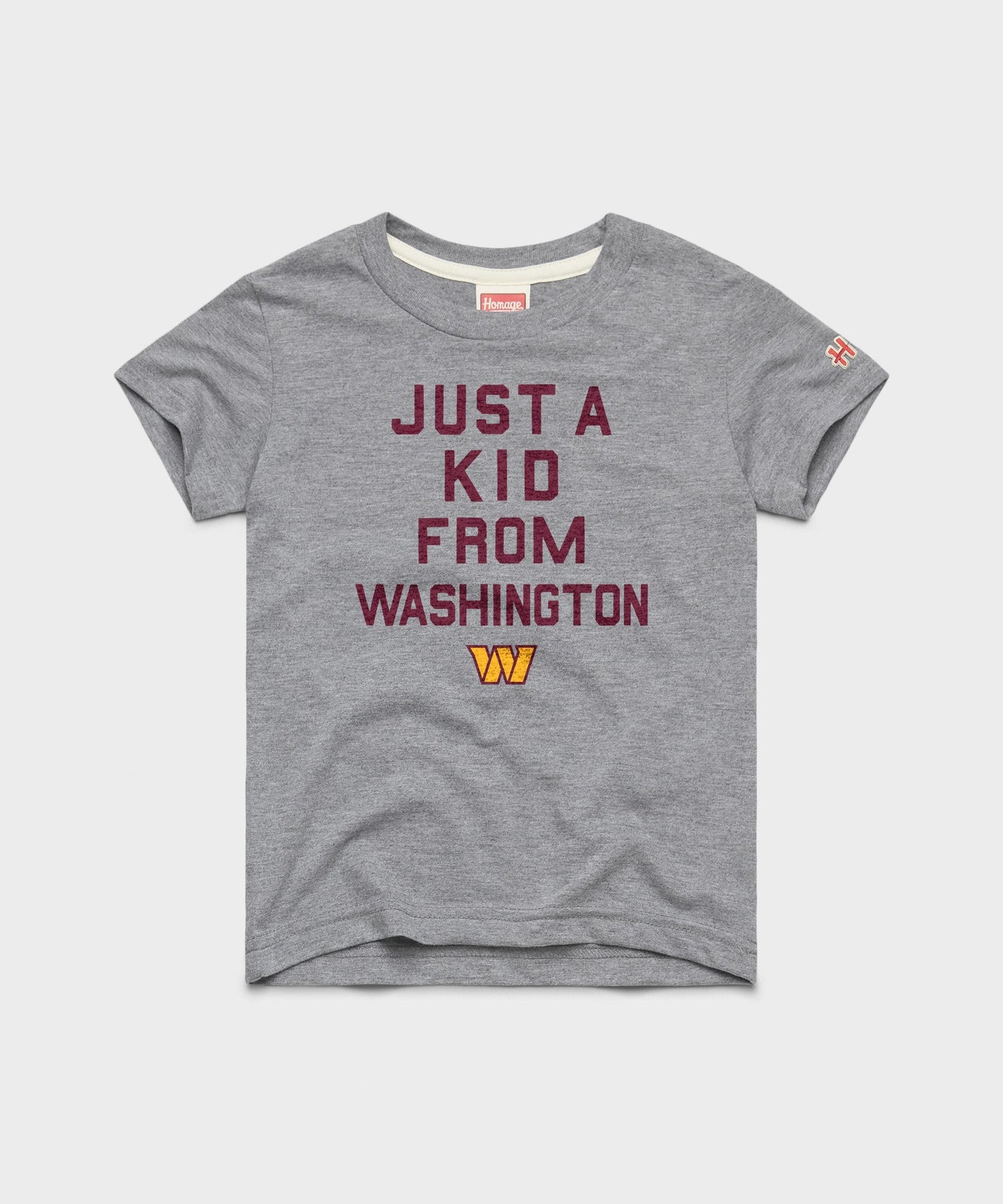 Youth Washington Commanders Just A Kid From Washington