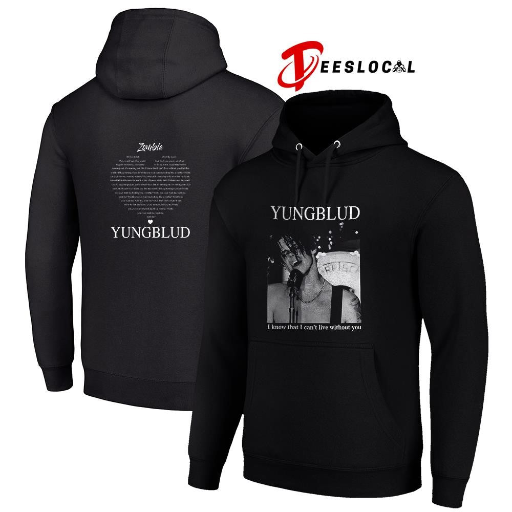Yungblud I know that I can’t live without you Zombie graphic shirt