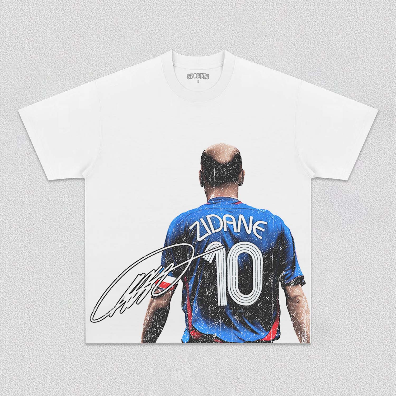 ZIDANE FRANCE TEE Style001 - clothing by TeeHivey.com (Image 4)