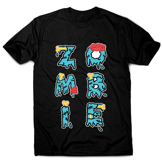 Zombie quote halloween - men's funny premium t-shirt
