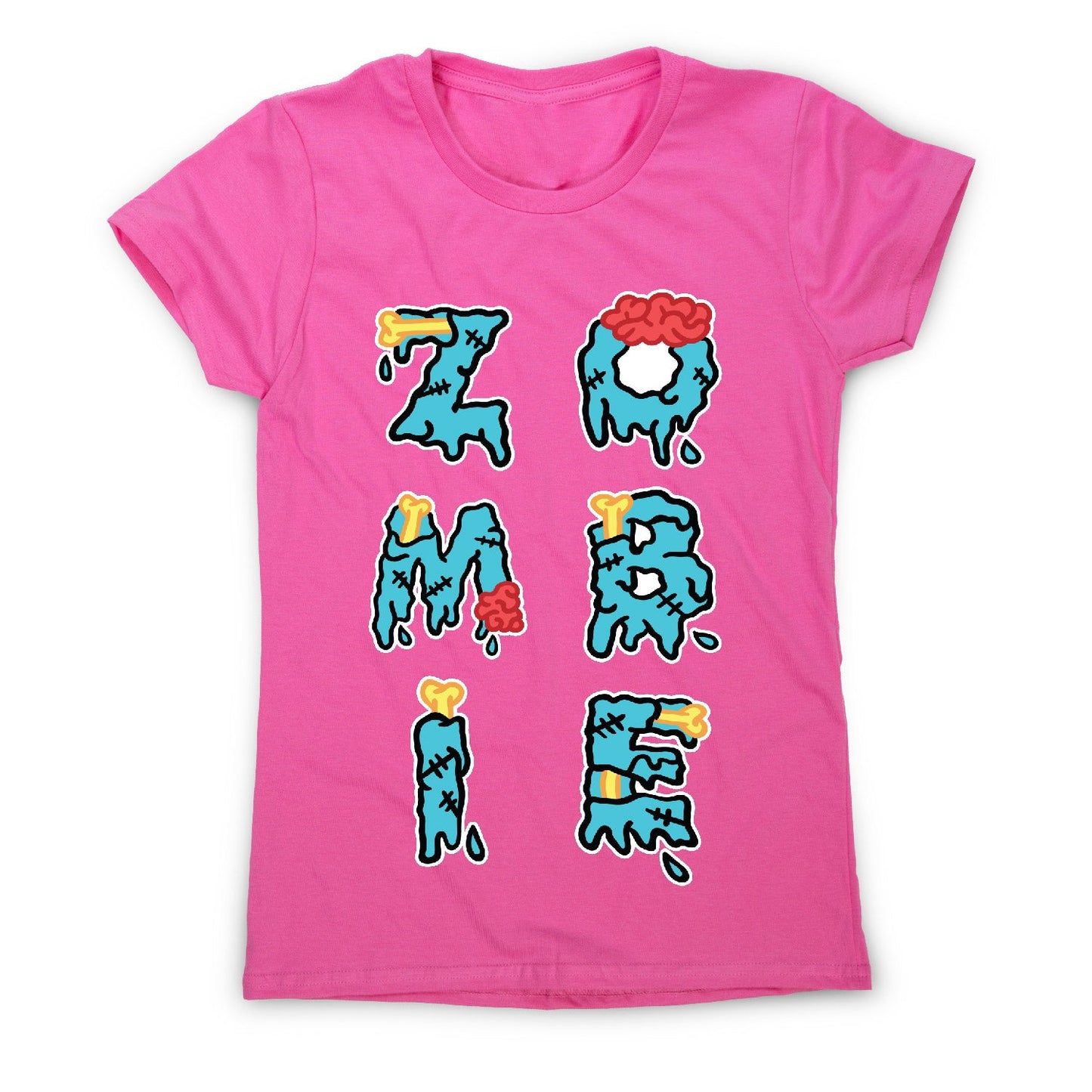Zombie quote halloween - women's funny premium t-shirt