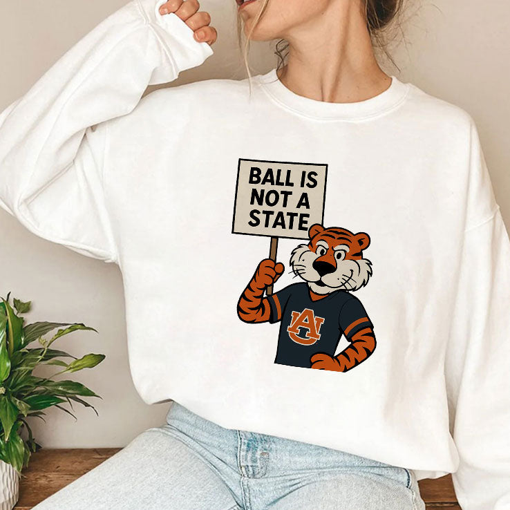 Zac Blackerby Auburn Tigers Ball Is Not A State T Shirt