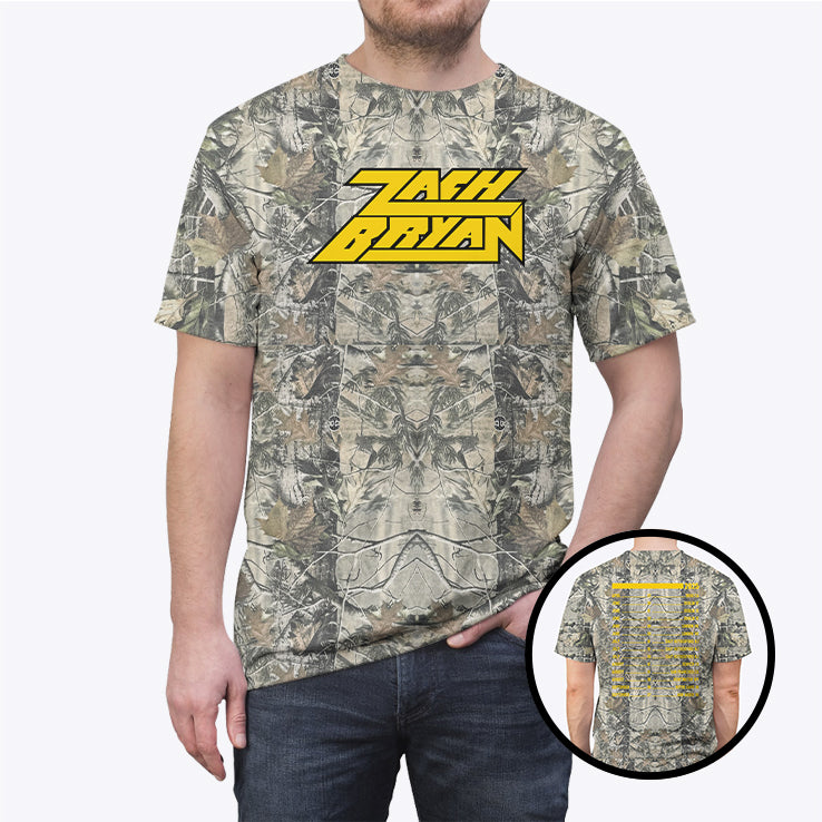 Zach Bryan Meadowlands Camo All Over Print Shirt