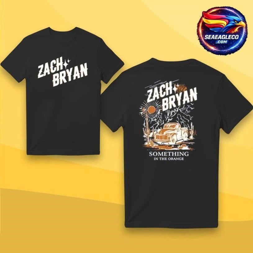 Zach Bryan Something in the Orange Country Music Two Sided Shirt