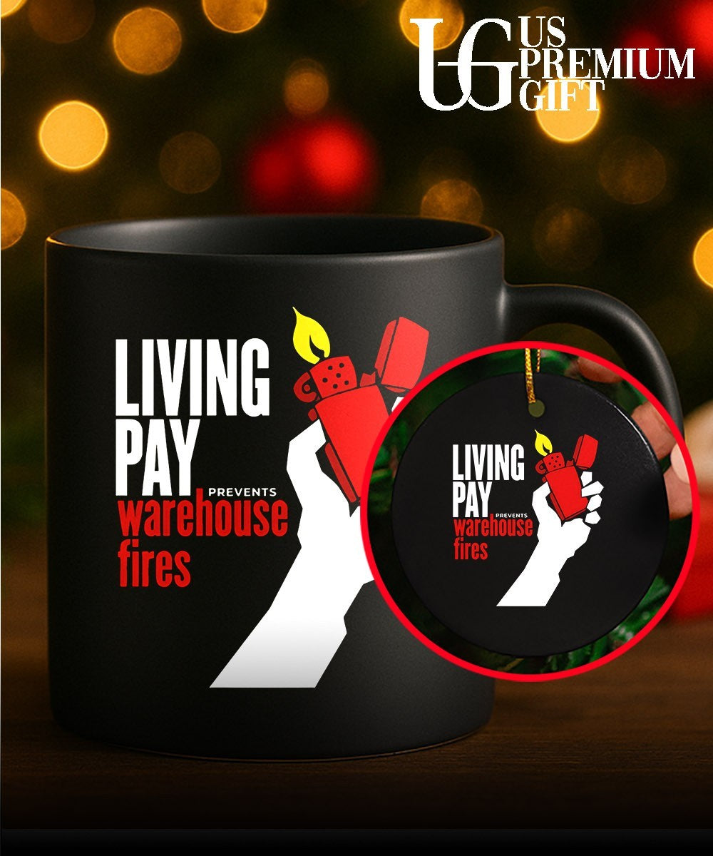 Zippo living pay prevents warehouse fires shirt