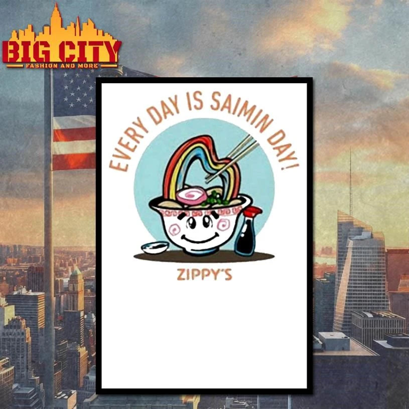 Zippys Every Day Is Saimin Day Shirt