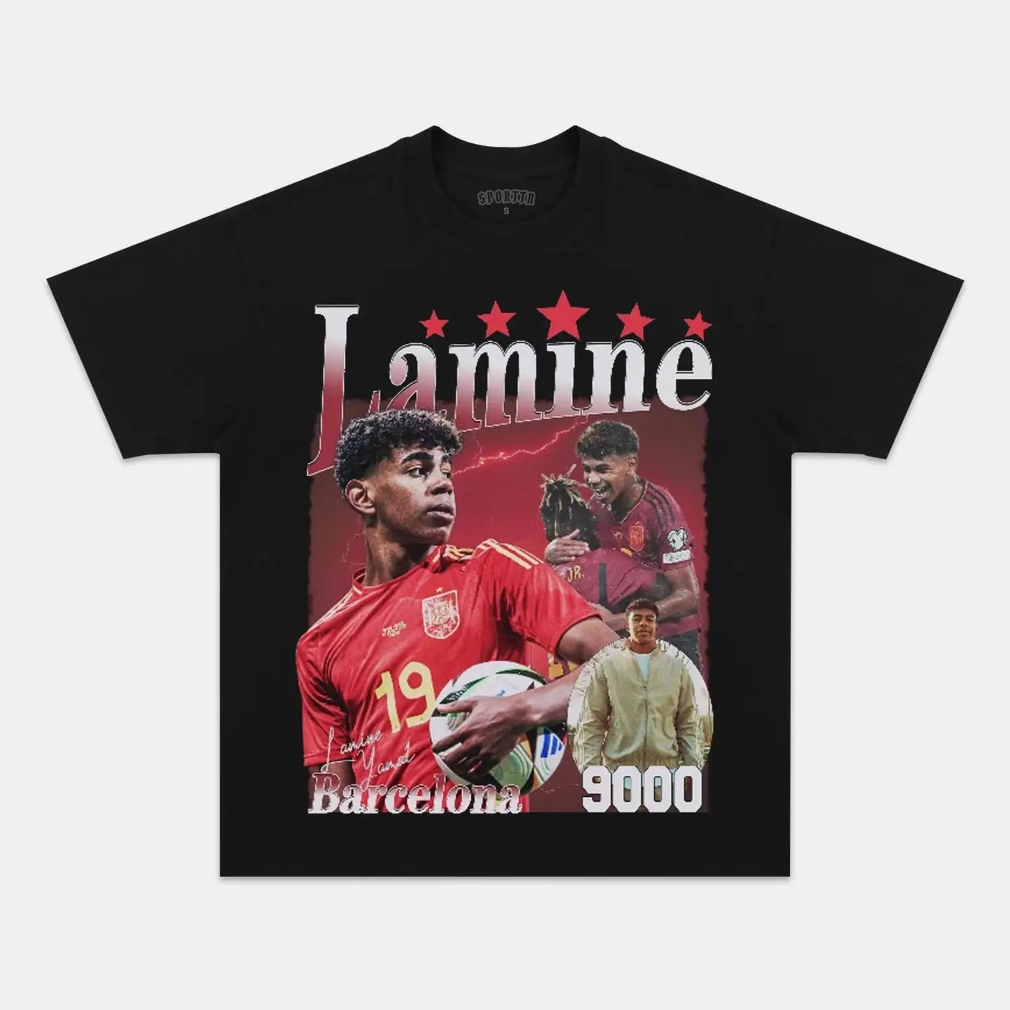LAMINE YAMAL V2 TEE - clothing by TeeHivey.com (Image 1)