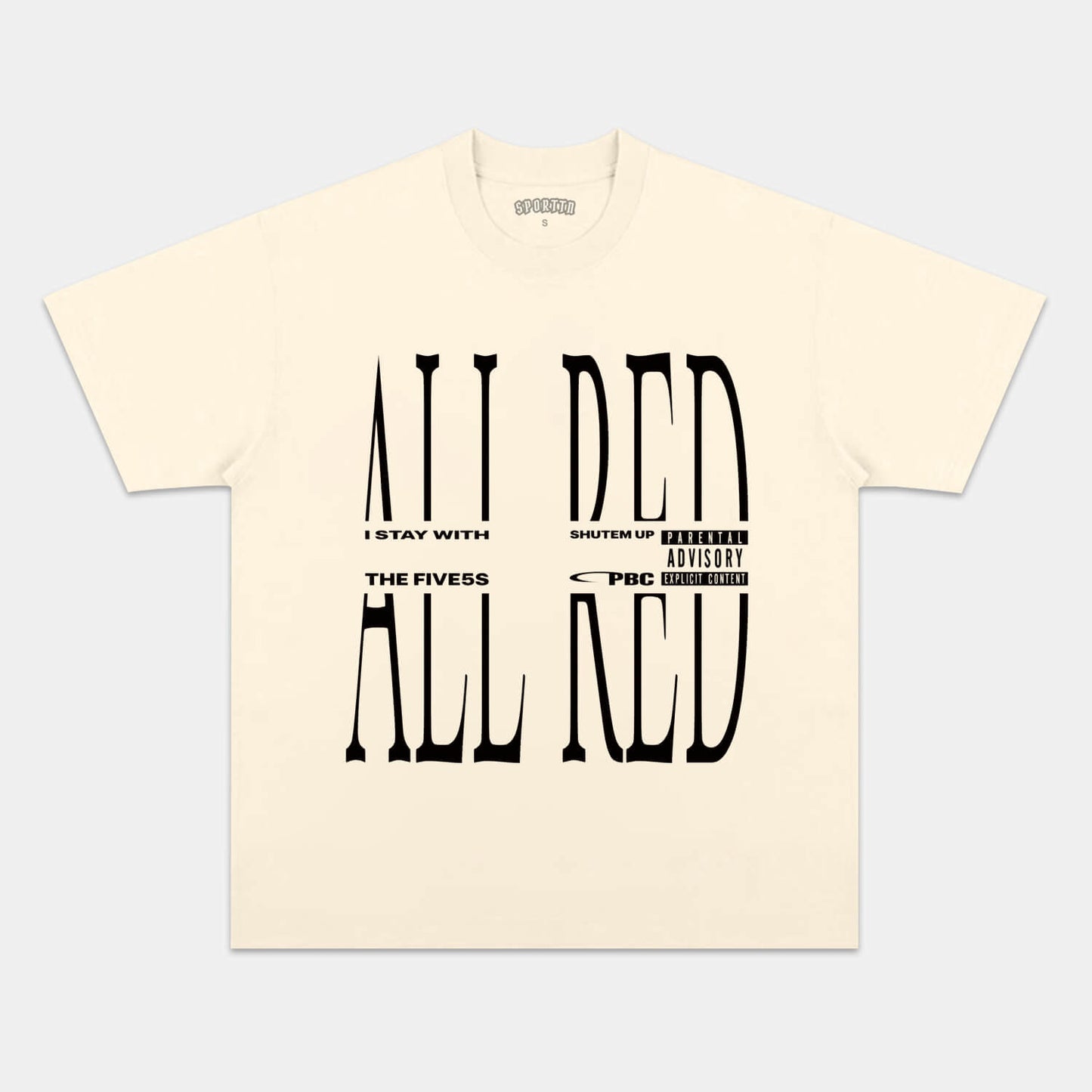 PLAYBOI CARTI & ALL RED TEE Style001 - clothing by TeeHivey.com (Image 3)