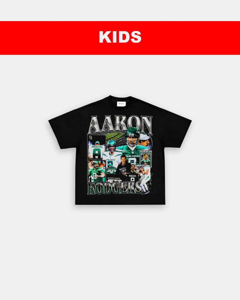 AARON RODGERS - JETS - KIDS TEE