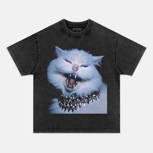 RETRO STREET STYLE & CAT TEE Style002 - clothing by TeeHivey.com (Image 1)