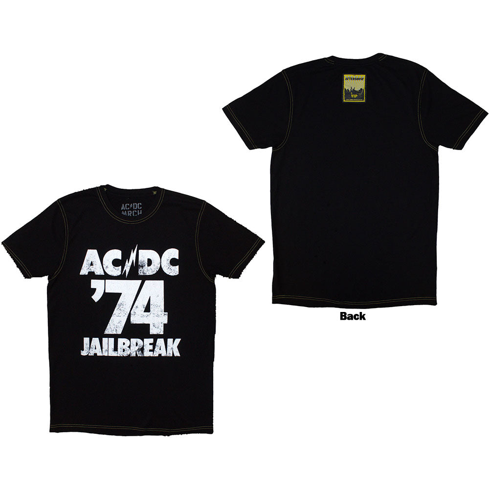 AC/DC 74 Jailbreak Mens T Shirt Blackac