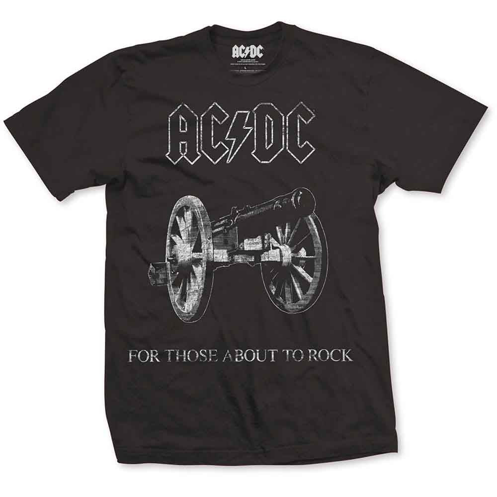 About to Rock T Shirt Black