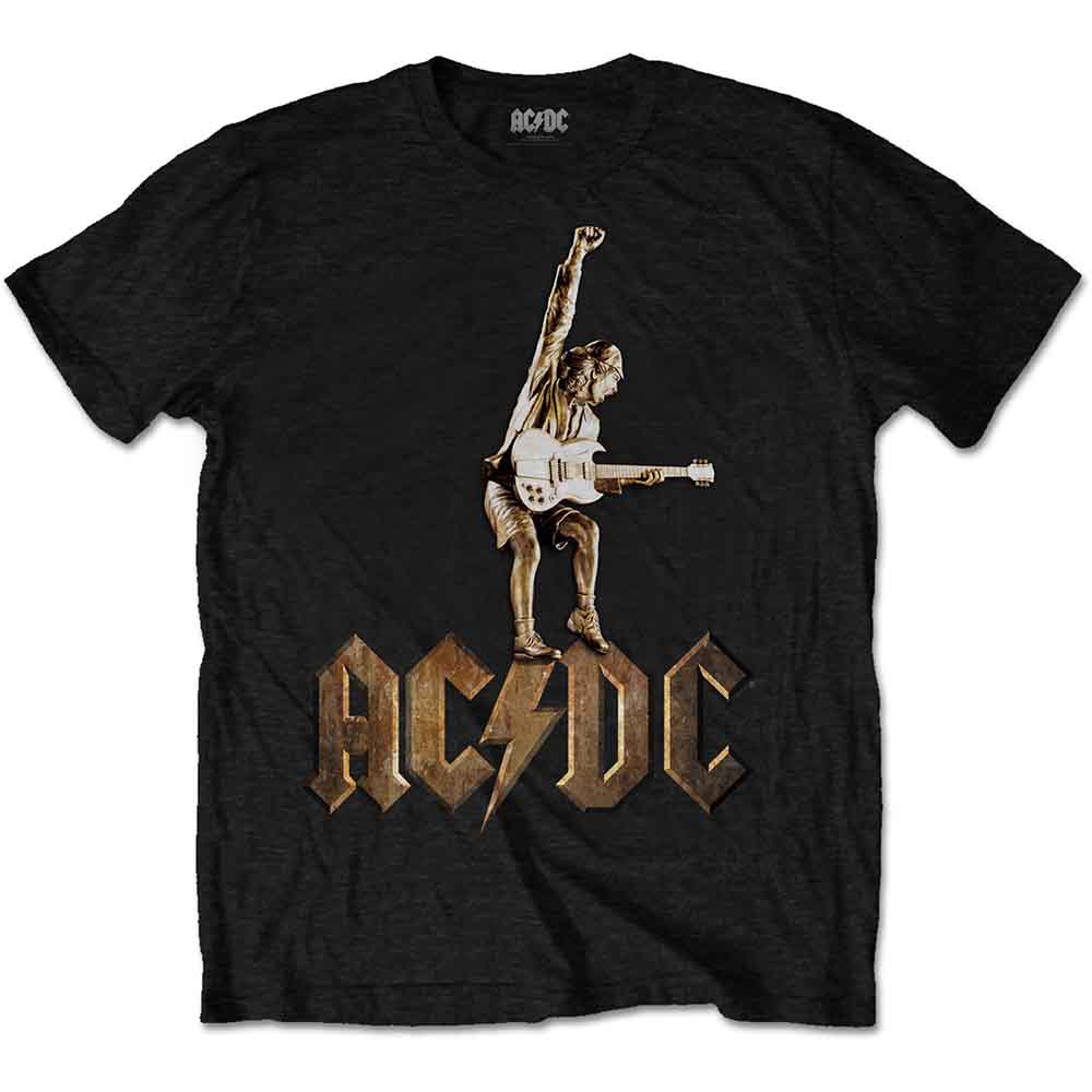 Angus Statue T Shirt Black - clothing by TeeHivey.com