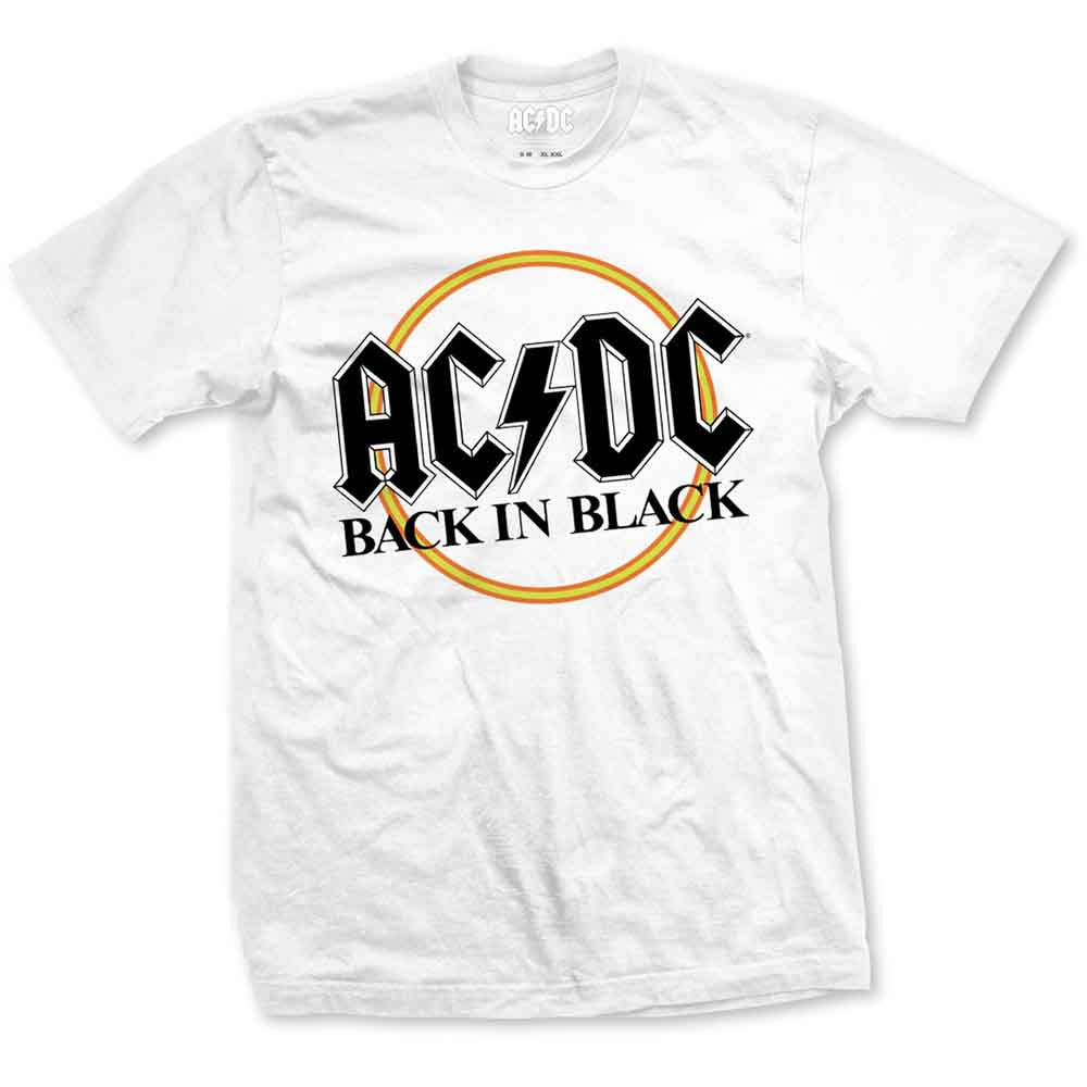 Back in Black T Shirt White
