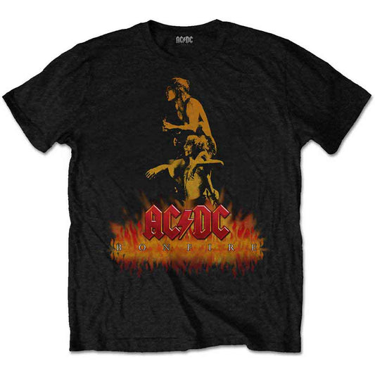 AC/DC Bonfire T Shirt Black