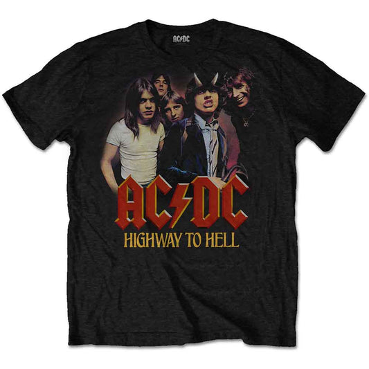 AC/DC H2H Band T Shirt Black