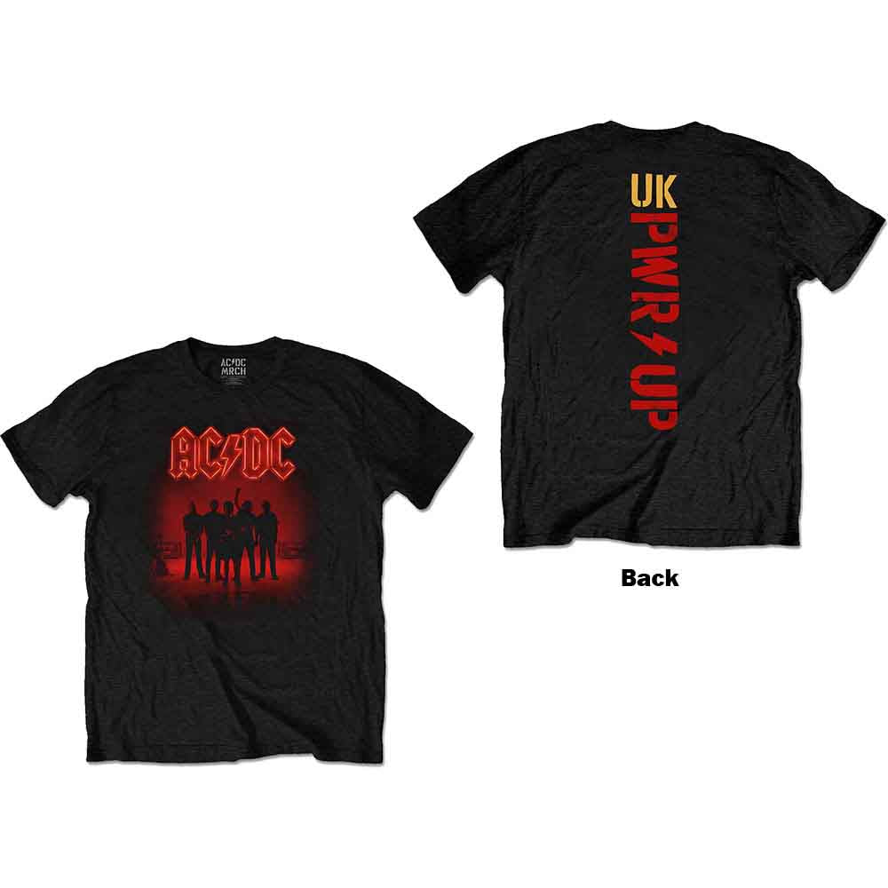 AC/DC PWR UP T Shirt Black