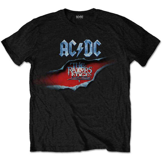 AC/DC The Razors Edge T Shirt Black