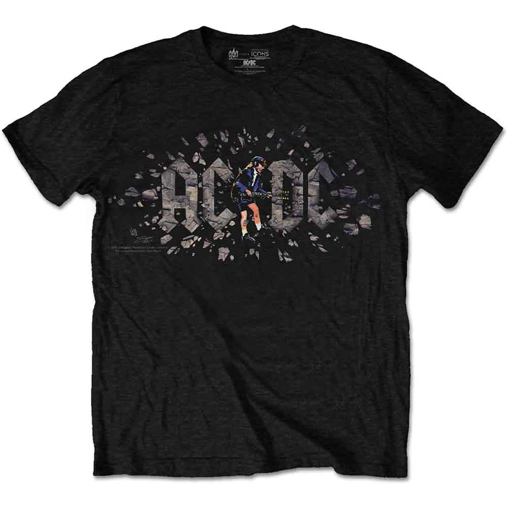 AC DC  Those About To Rock T Shirt Black