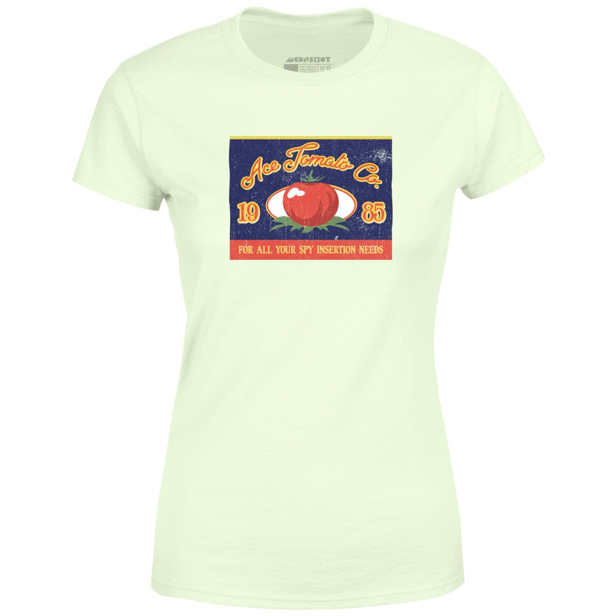 Ace Tomato Co. Spies Like Us - Women's T-Shirt
