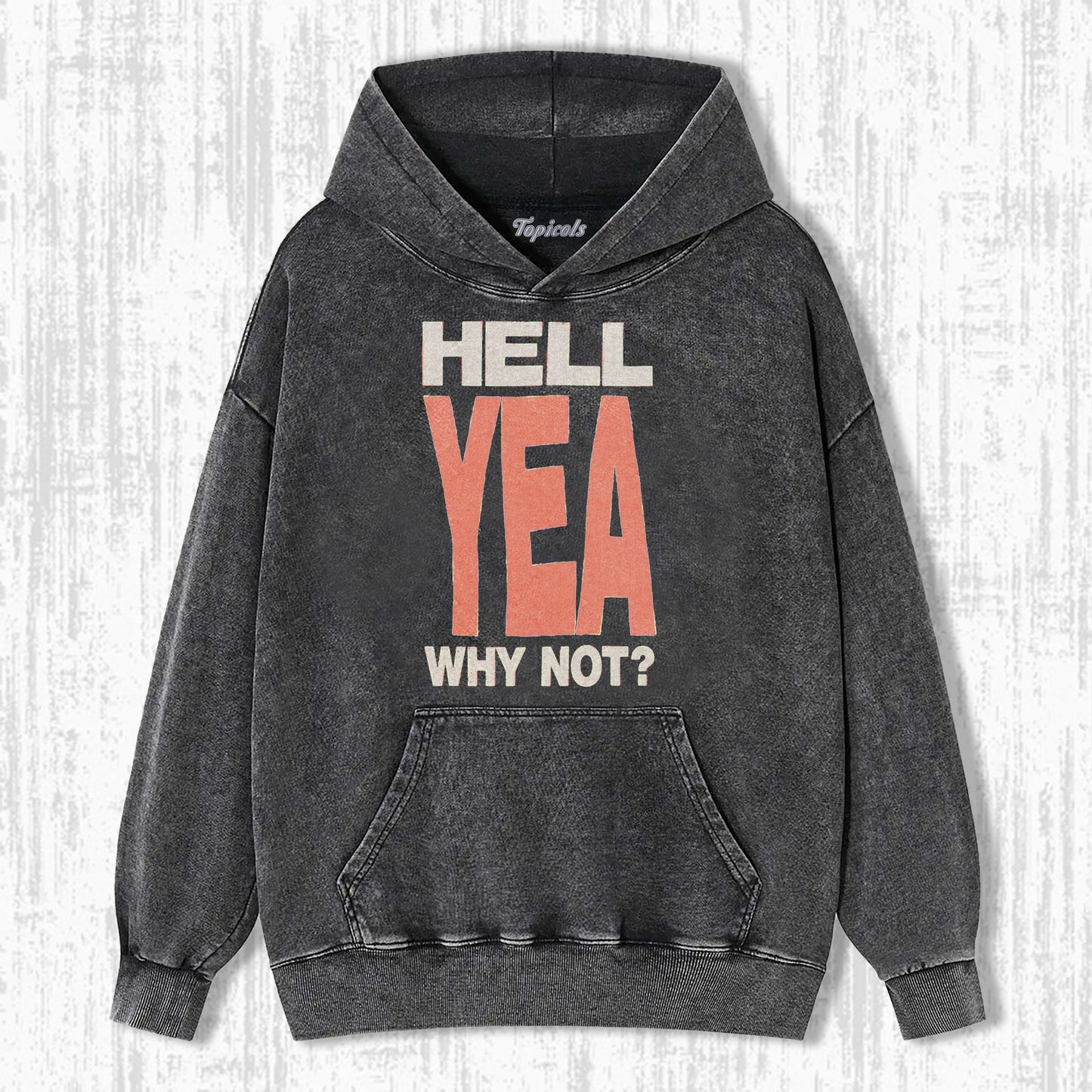 HELL YEA WHY NOT  HOODIE - clothing by TeeHivey.com