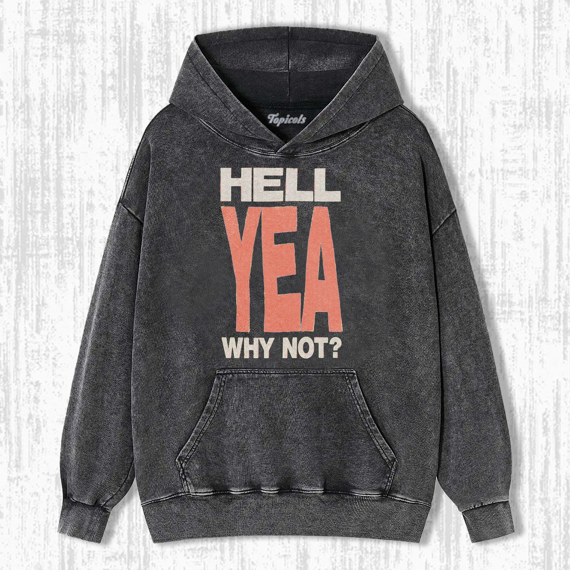 HELL YEA WHY NOT  HOODIE - clothing by TeeHivey.com