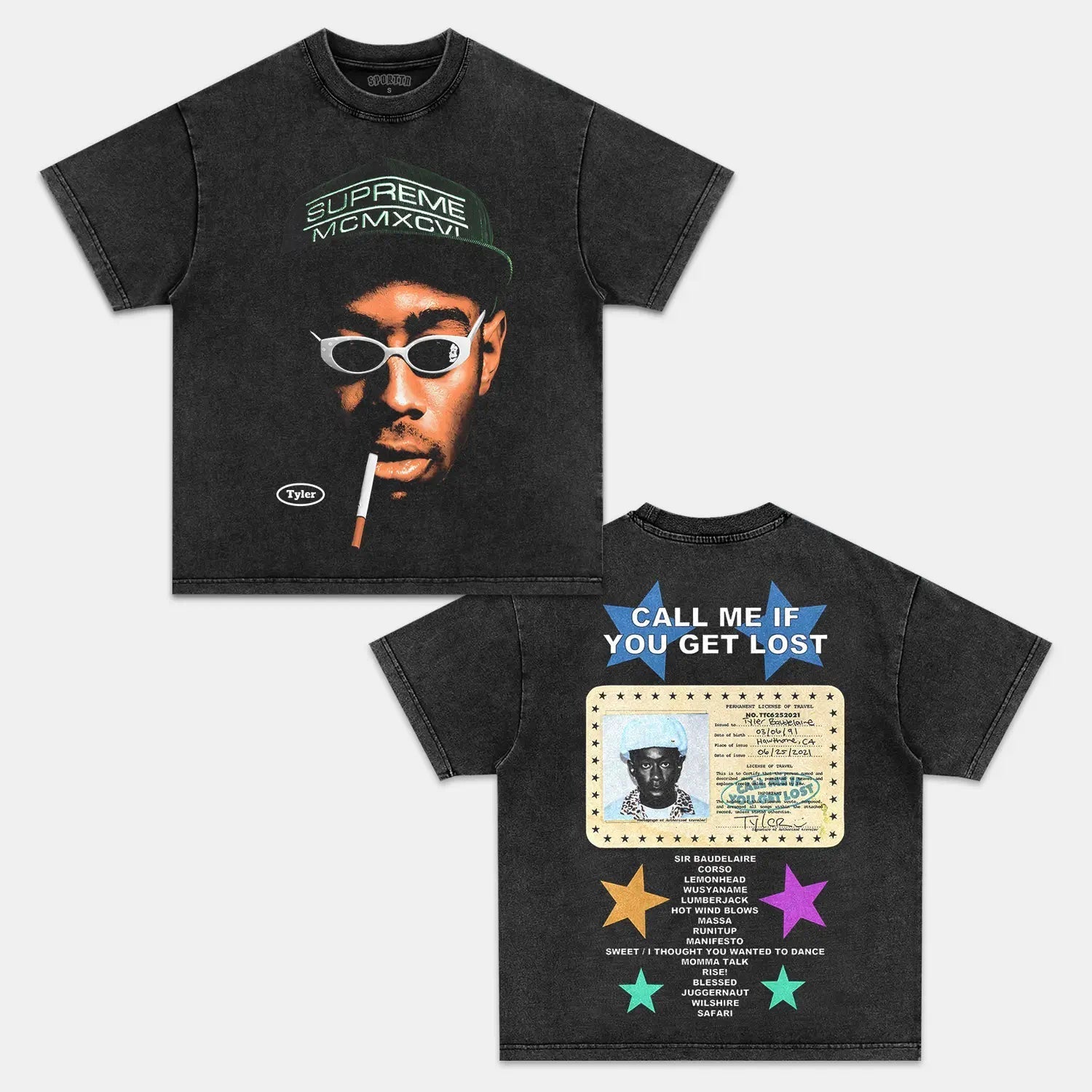TYLER THE CREATOR TEE Style004 - clothing by TeeHivey.com (Image 2)