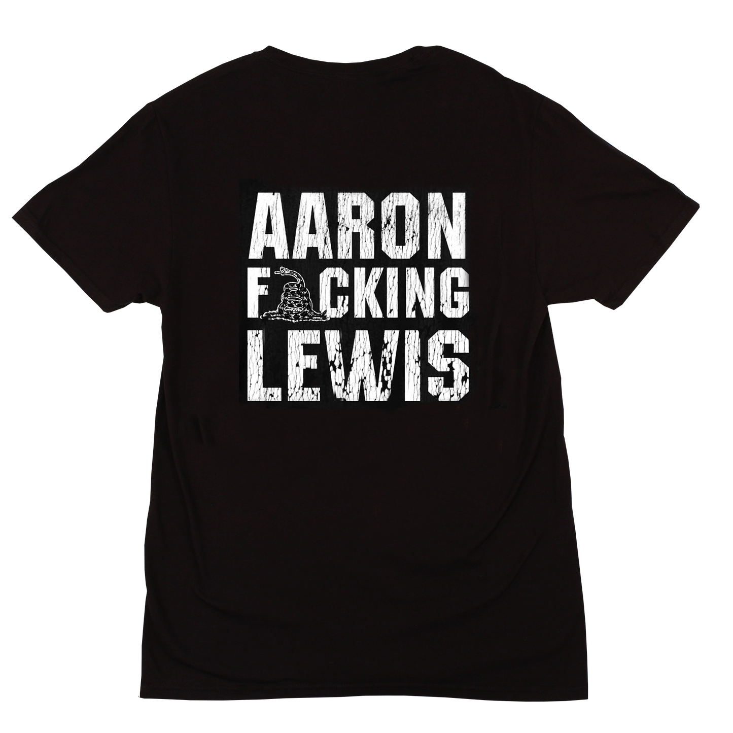 Aaron F*cking Lewis Mens T Shirt Black